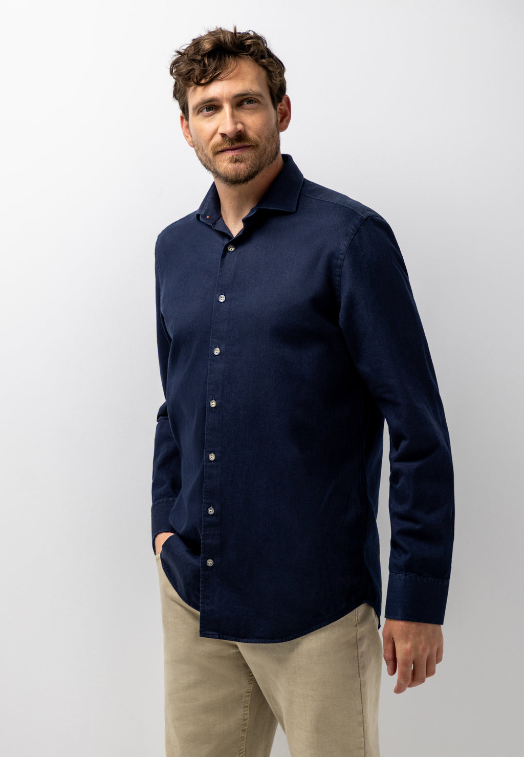Chemise en jean en coton