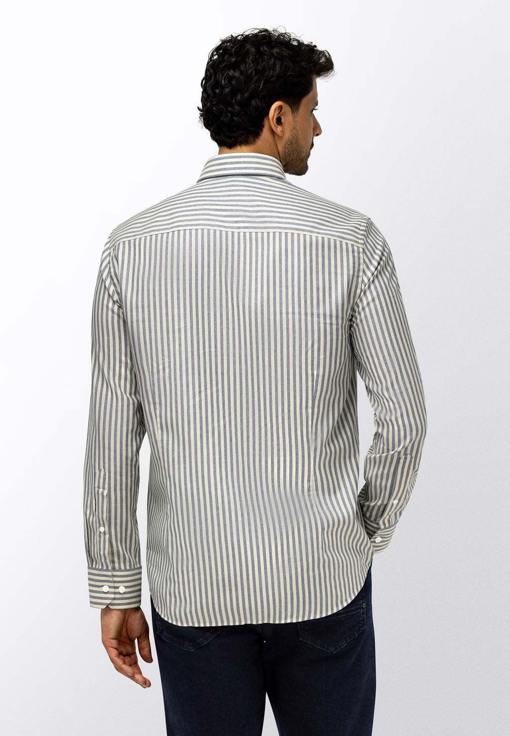 Chemise avec motif à rayures