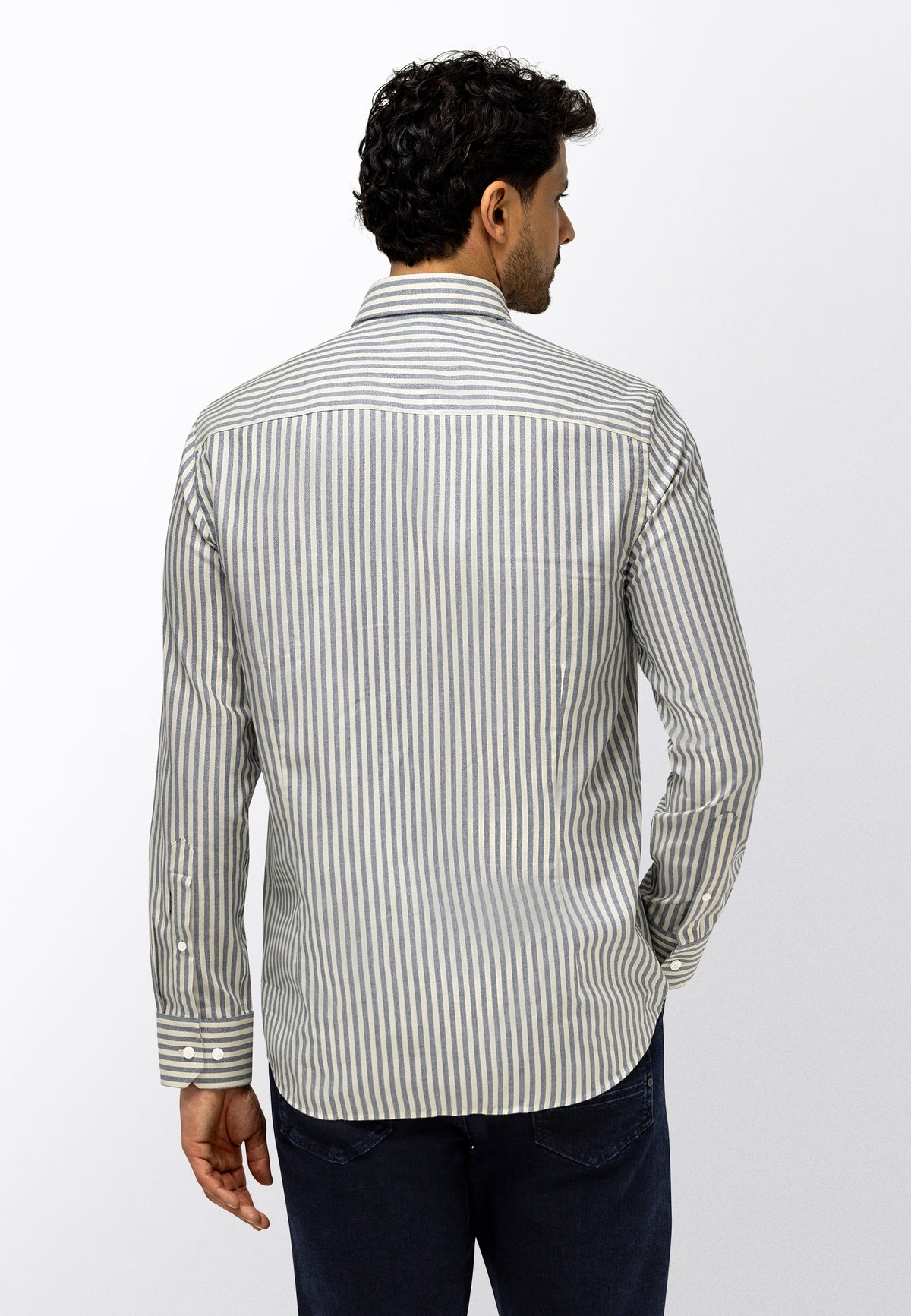 Chemise avec motif à rayures