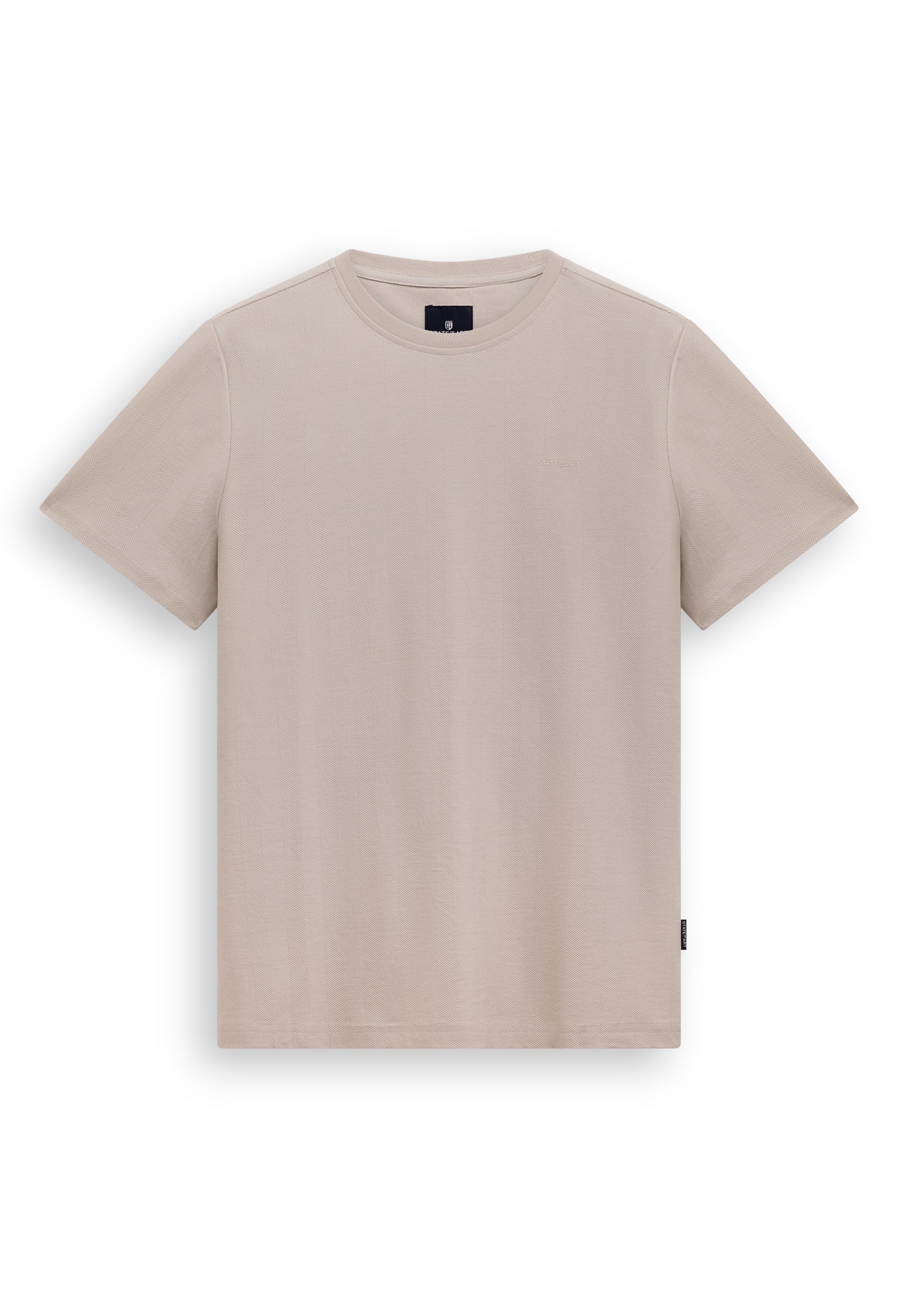 T-shirt à motif chevrons
