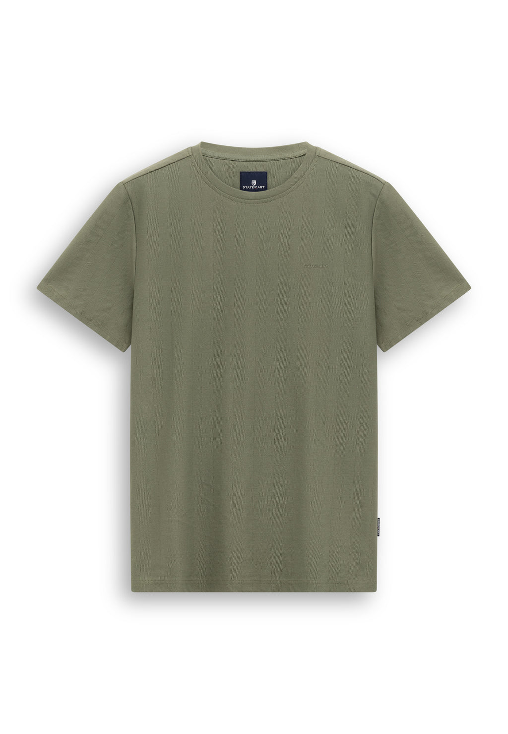 T-shirt à motif chevrons