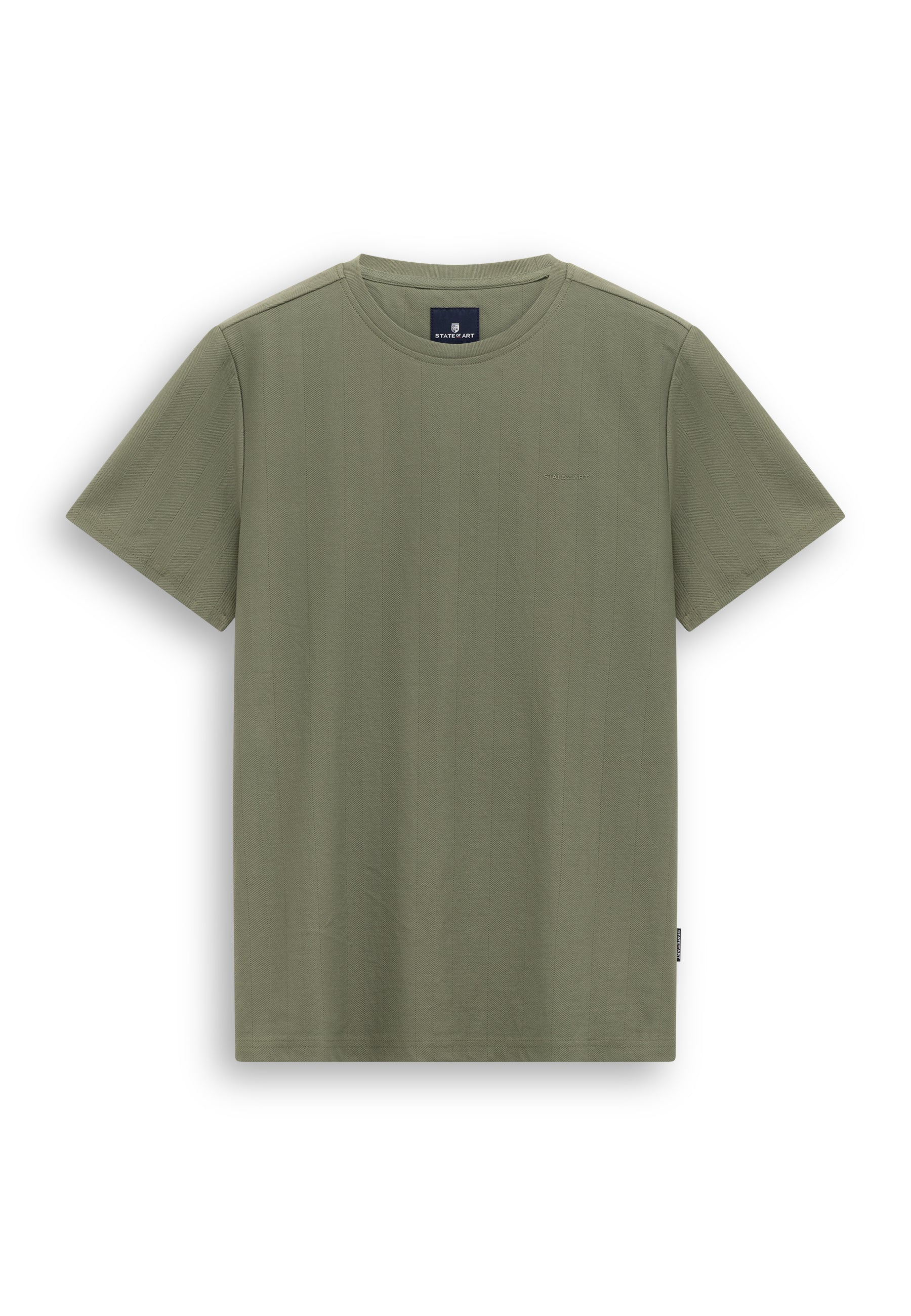 T-shirt à motif chevrons
