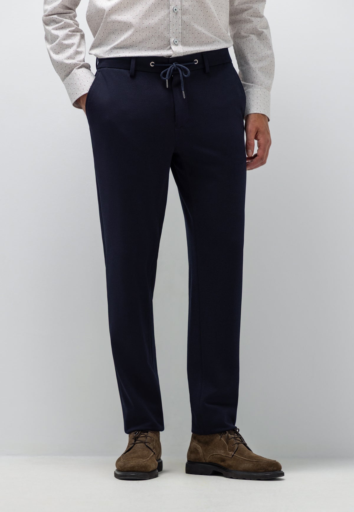 NAVIGATOR chino in stretchstof