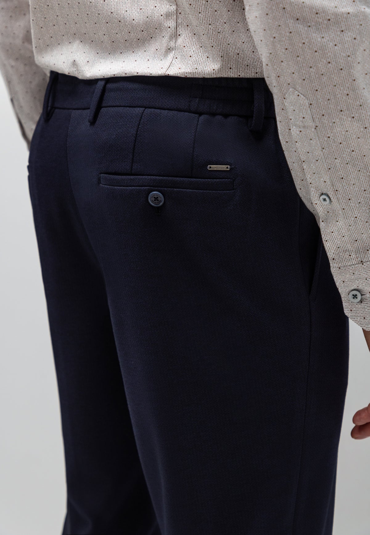 NAVIGATOR chino in stretchstof