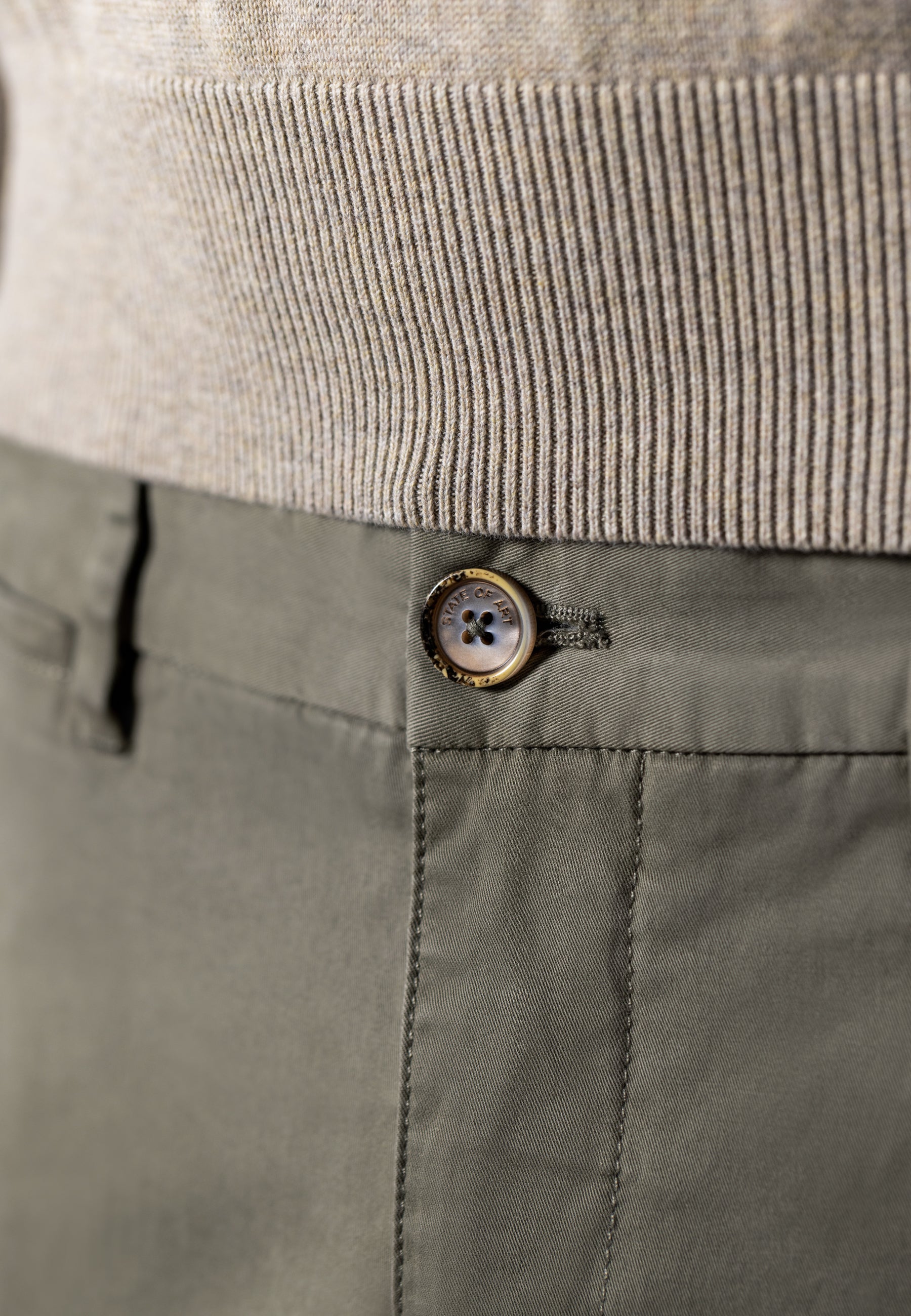 Chino NAVIGATOR en sergé stretch