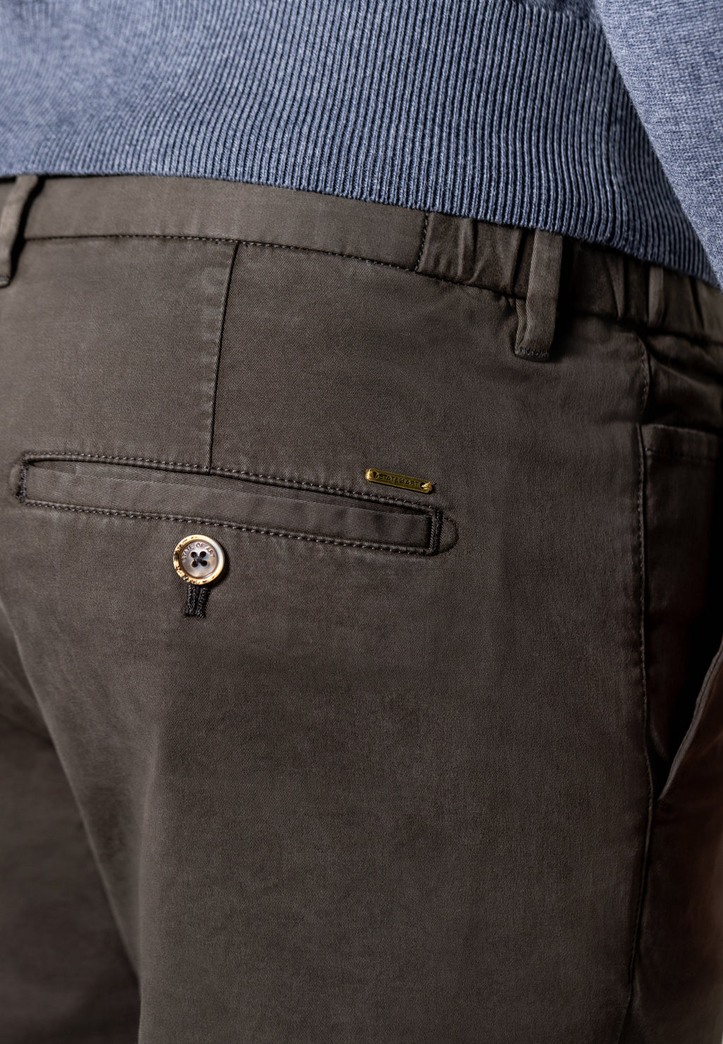 Chino NAVIGATOR en sergé stretch