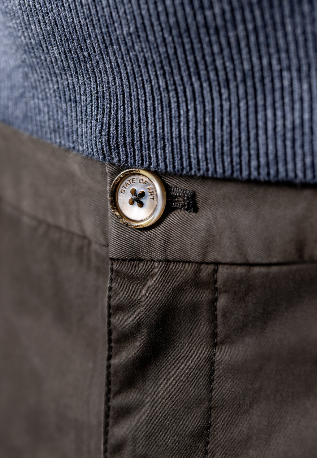 Chino NAVIGATOR en sergé stretch