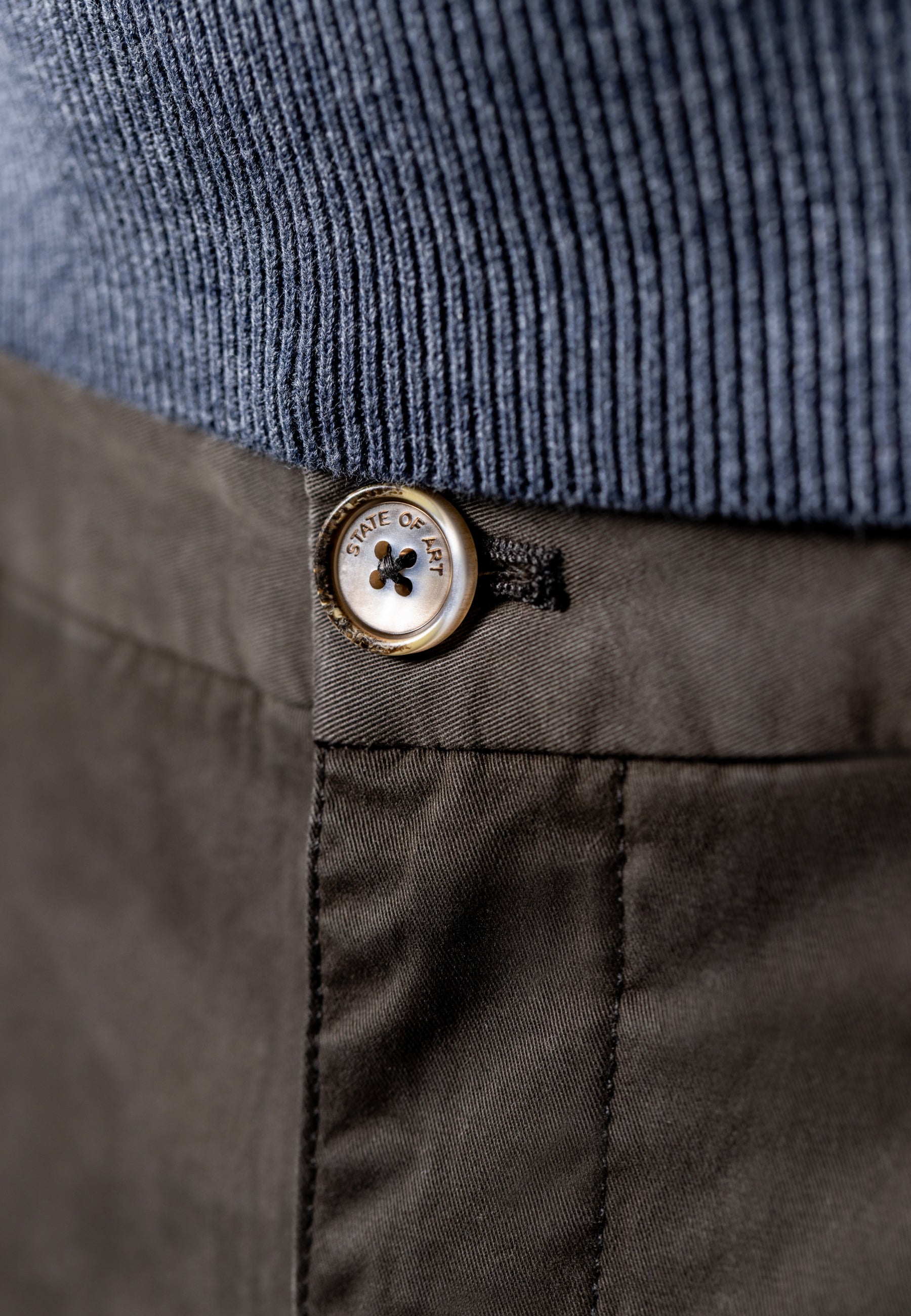 Chino NAVIGATOR en sergé stretch