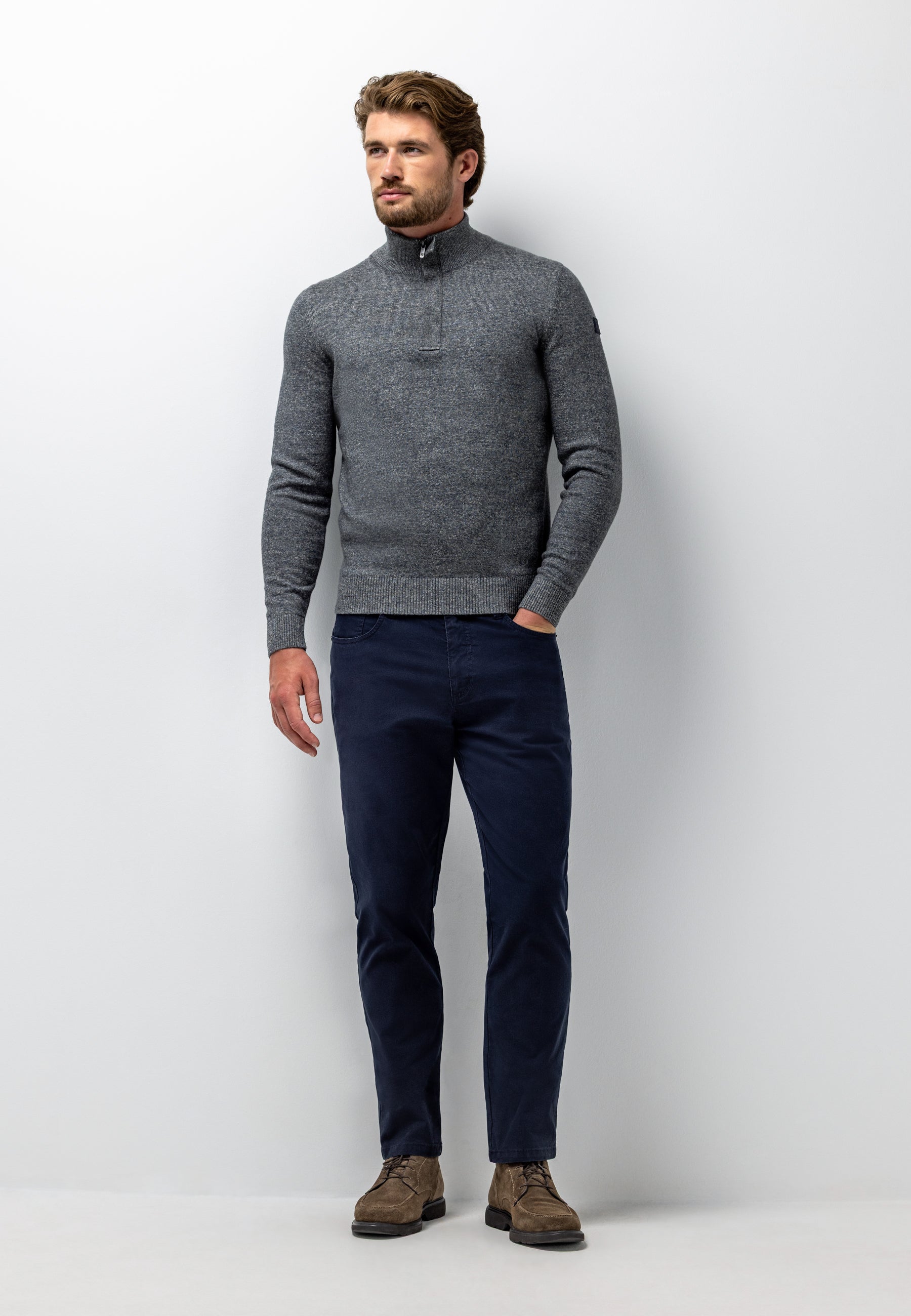 Pantalon 5 poches RACER en tissu stretch