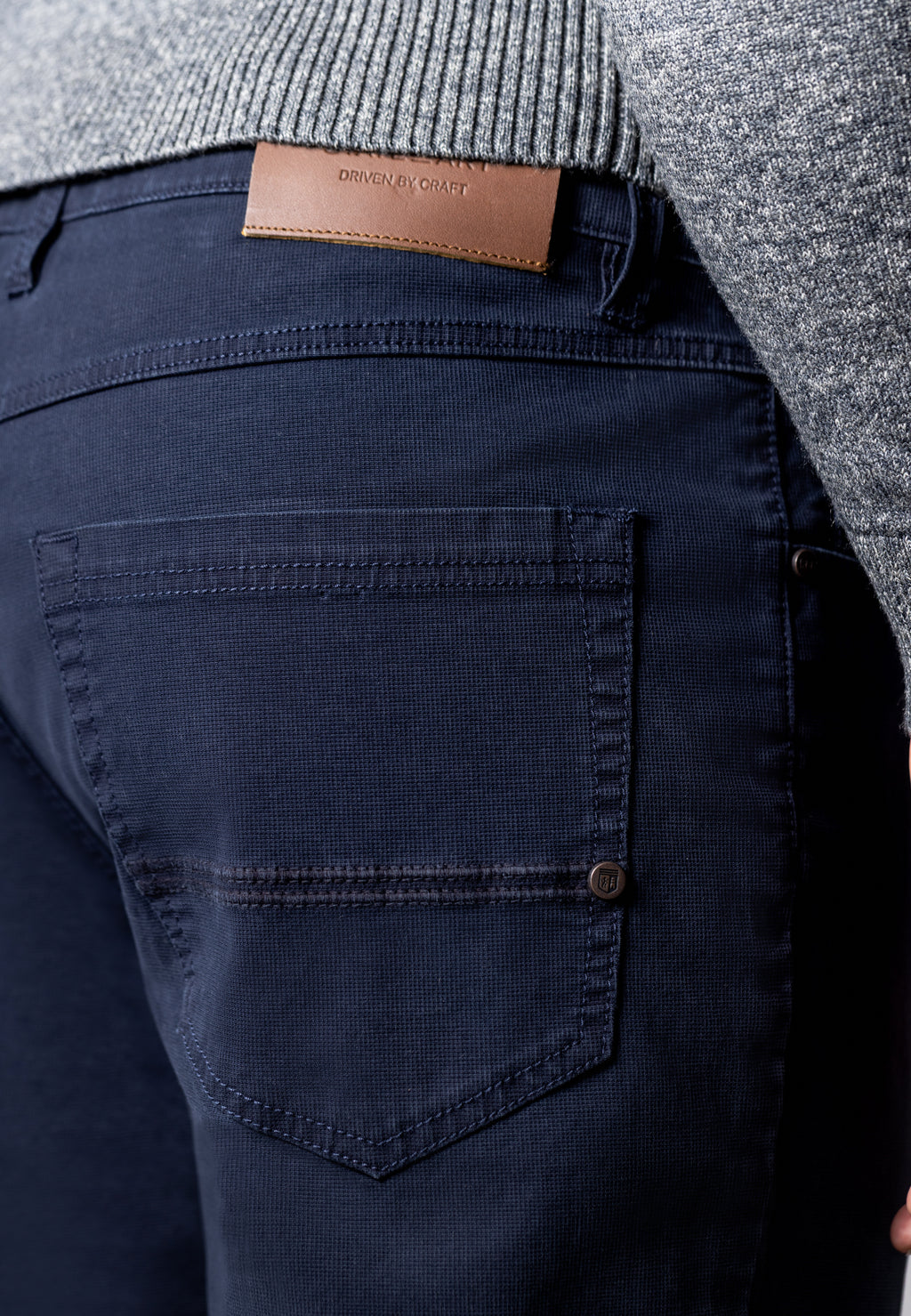 RACER 5-pocket in stretchstof