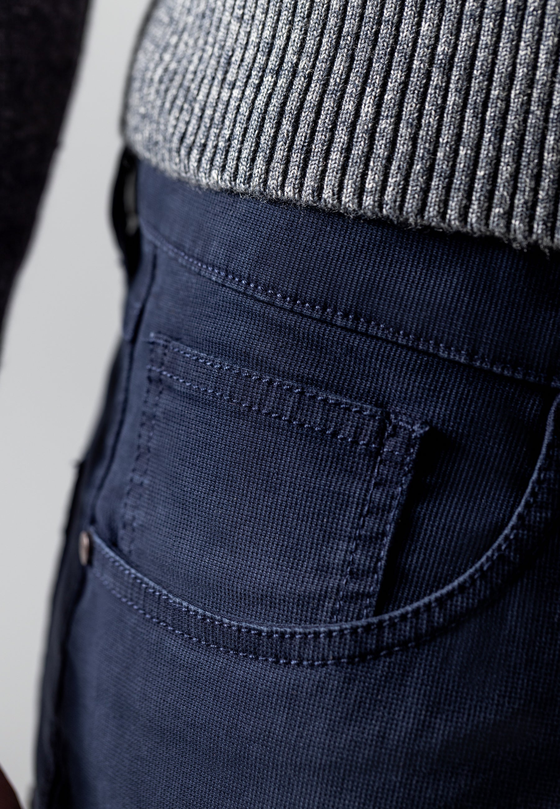 Pantalon 5 poches RACER en tissu stretch