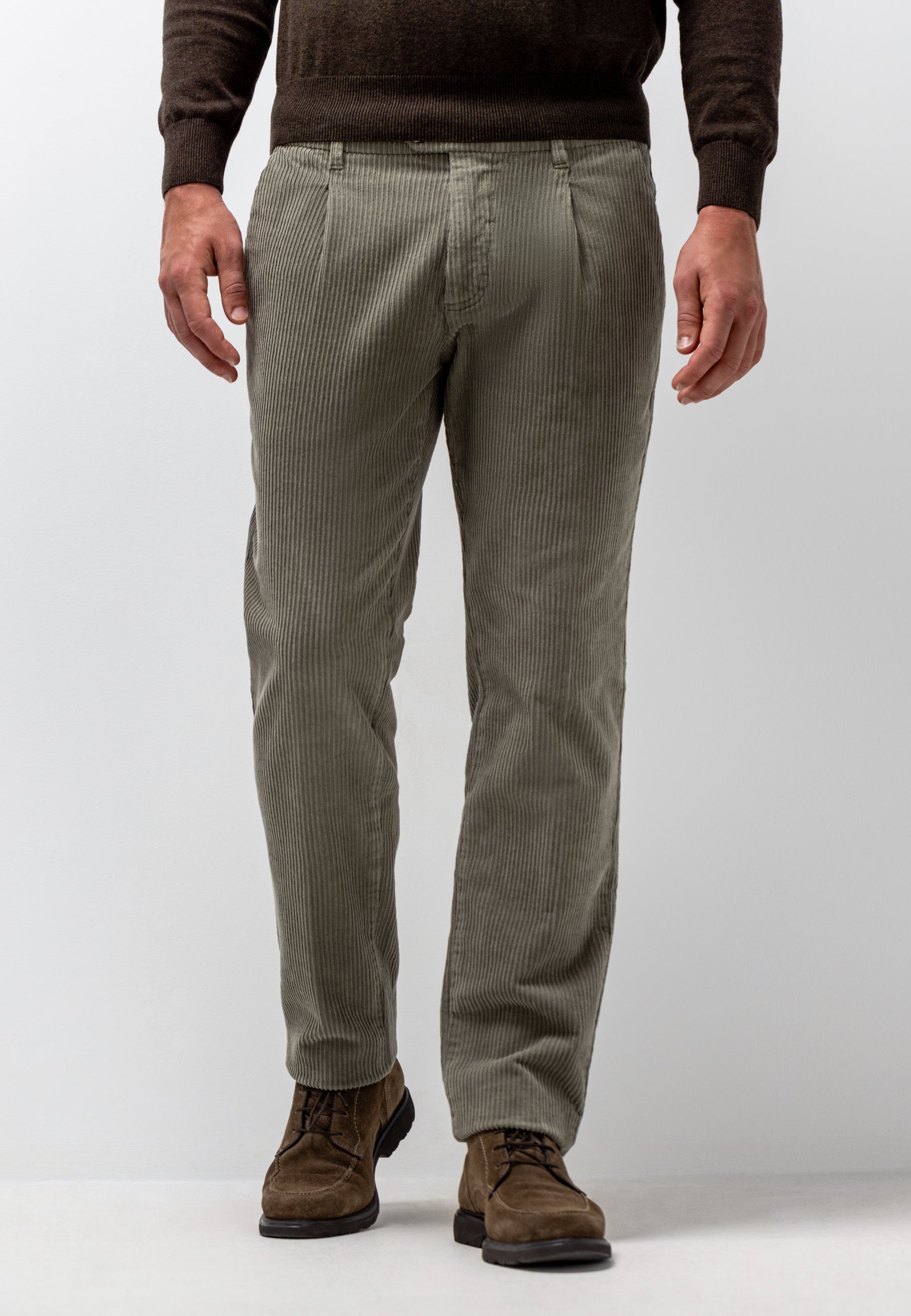Chino NAVIGATOR en velours côtelé stretch