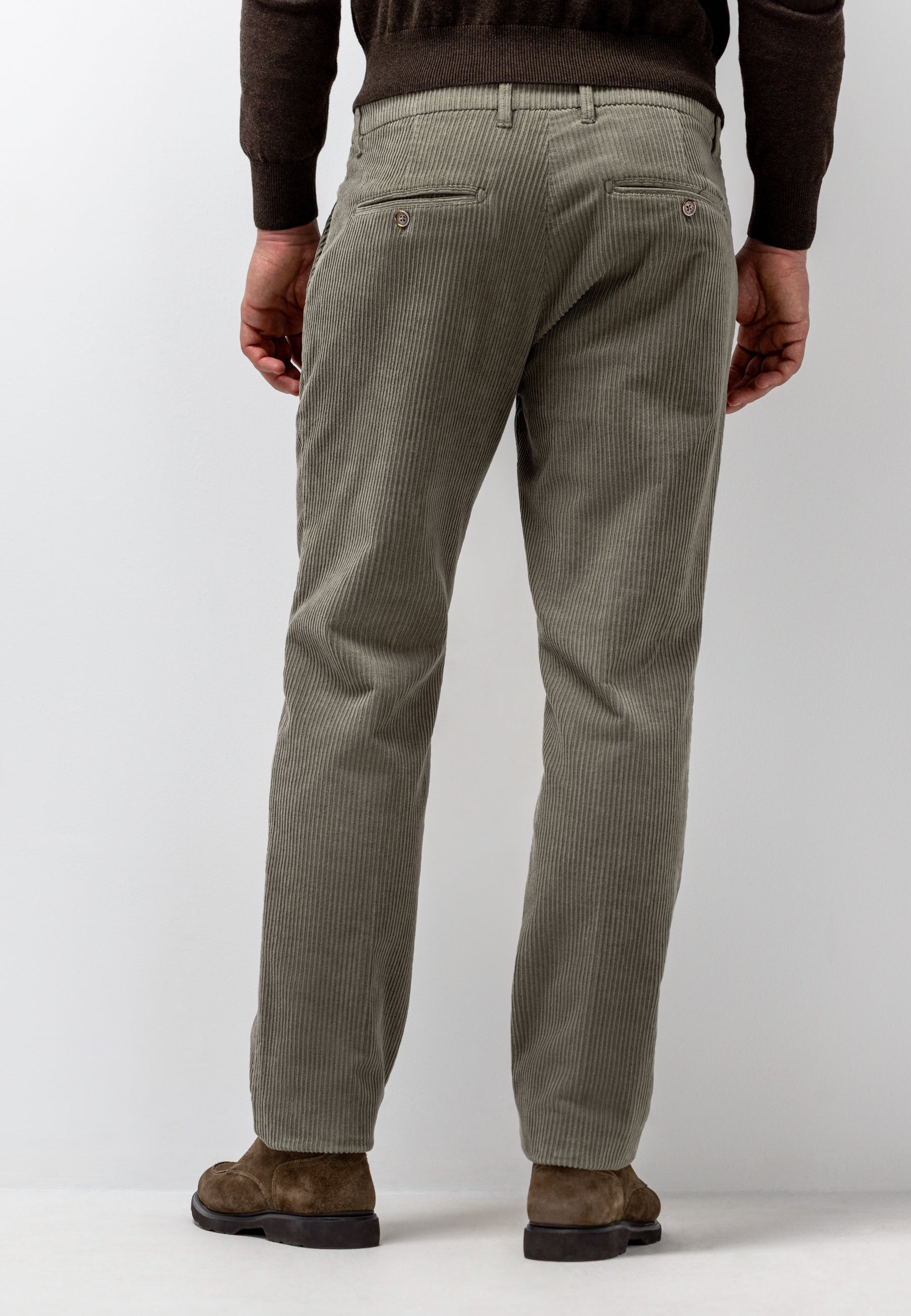 Chino NAVIGATOR en velours côtelé stretch