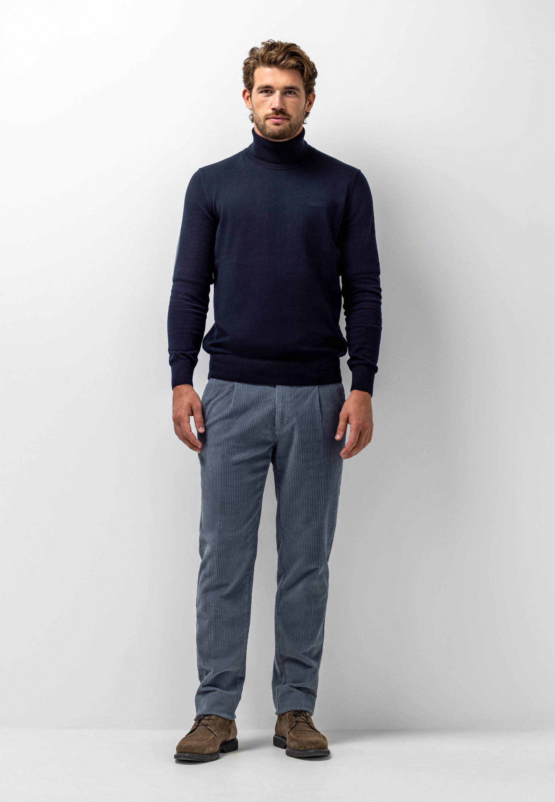 Chino NAVIGATOR en velours côtelé stretch