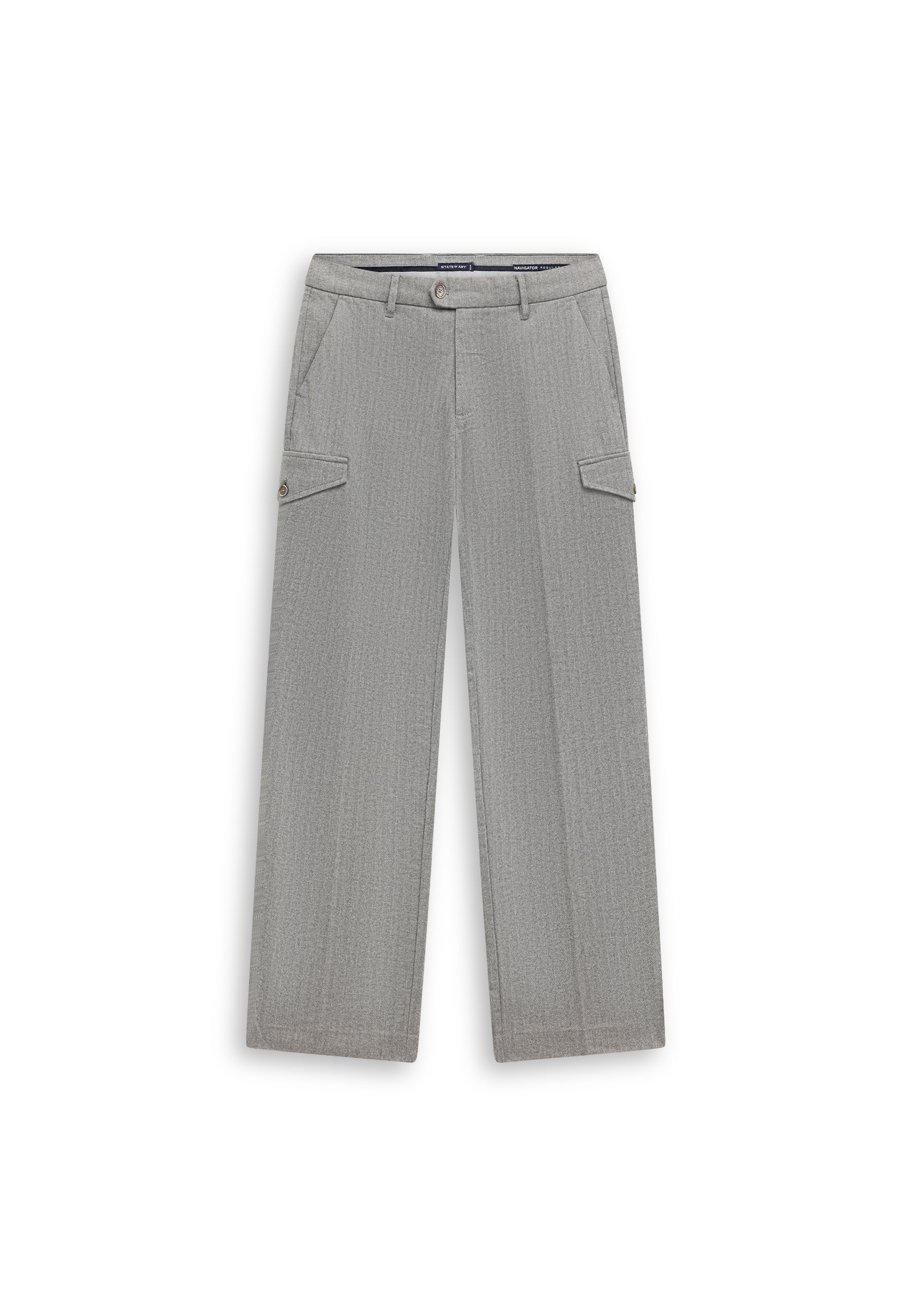 Pantalon cargo chiné NAVIGATOR