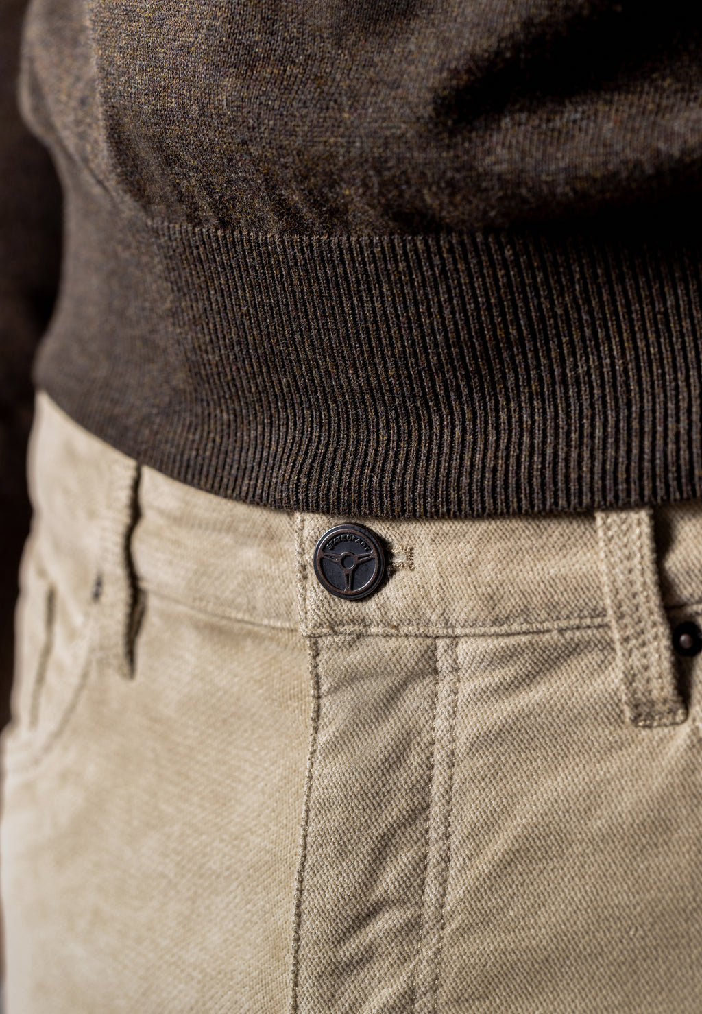 RACER 5-pocket in stretchstof