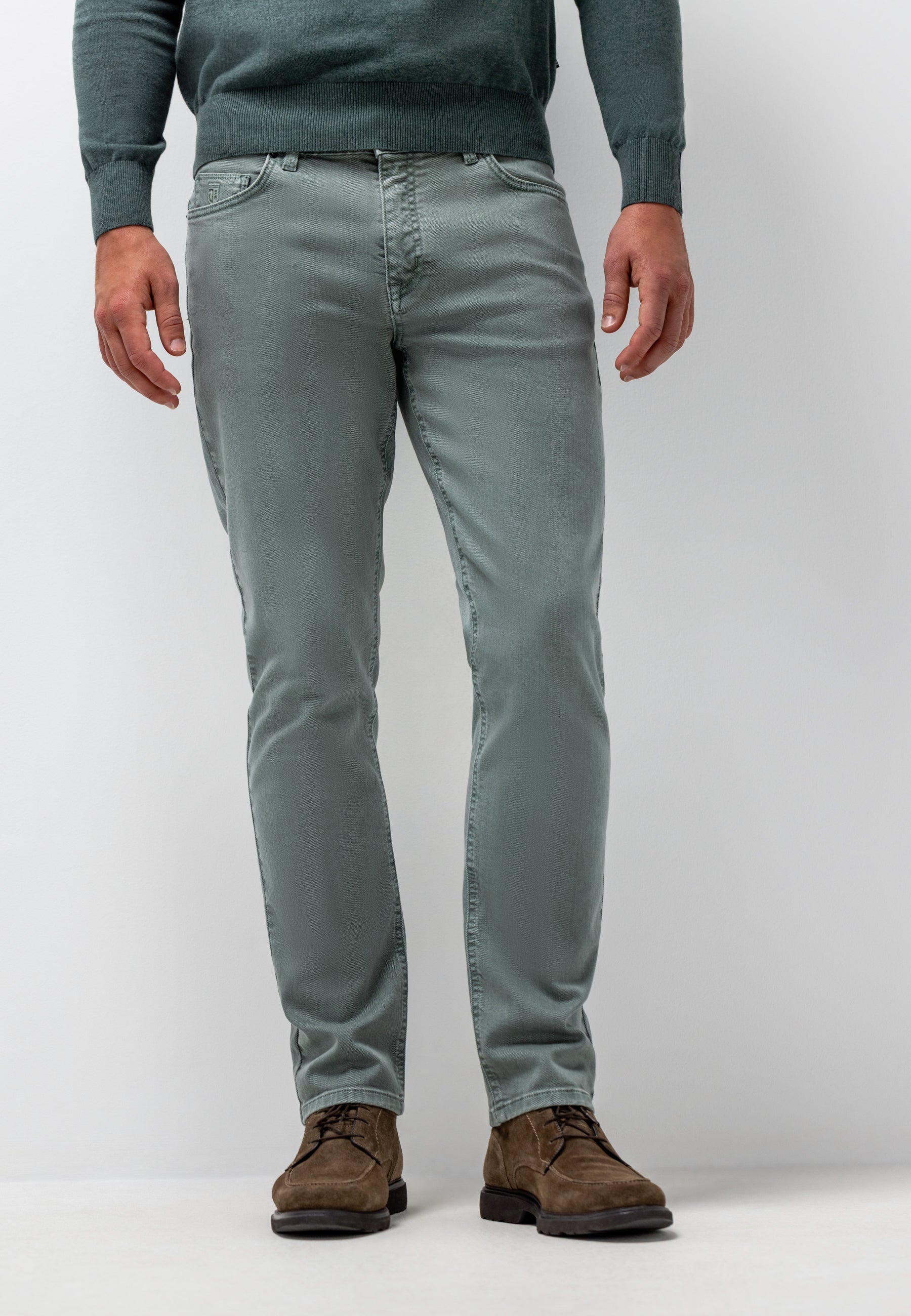 Pantalon 5 poches RACER en denim stretch coloré