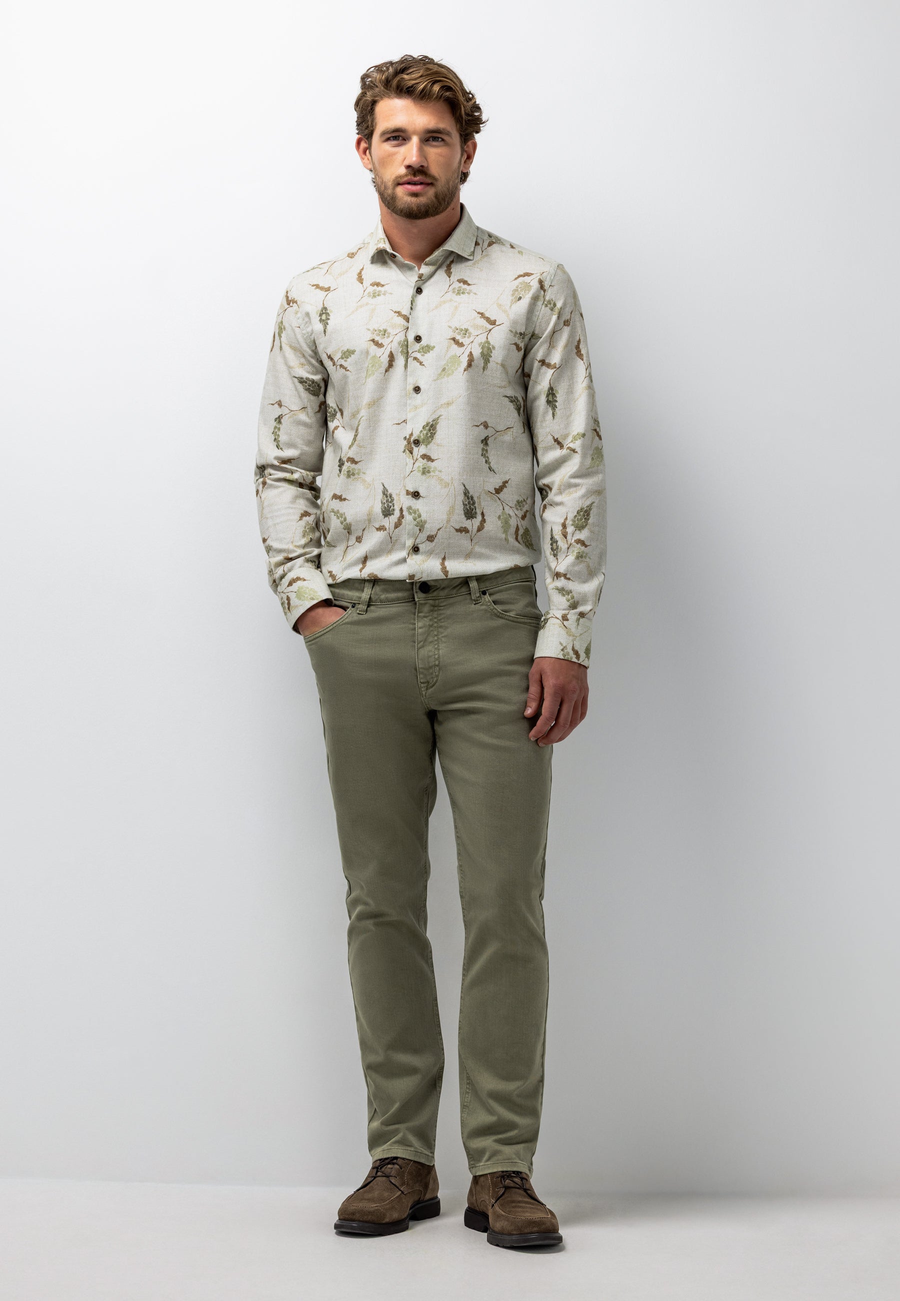 Pantalon 5 poches RACER en denim stretch coloré