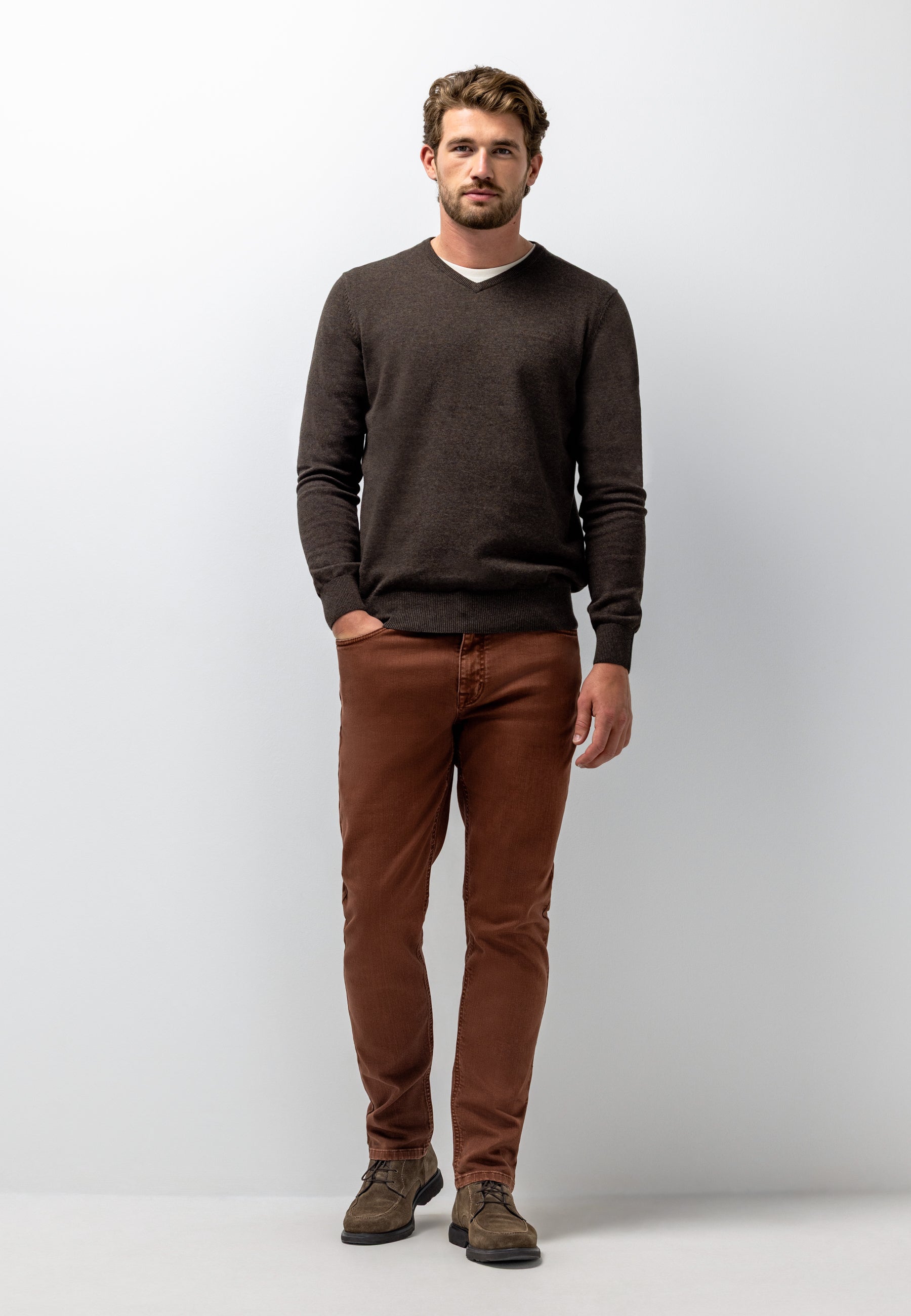 Pantalon 5 poches RACER en denim stretch coloré