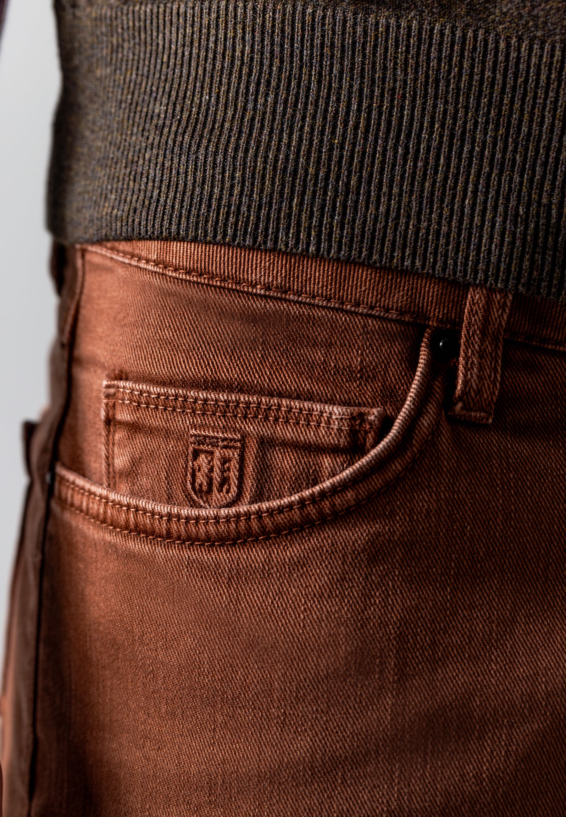 Pantalon 5 poches RACER en denim stretch coloré