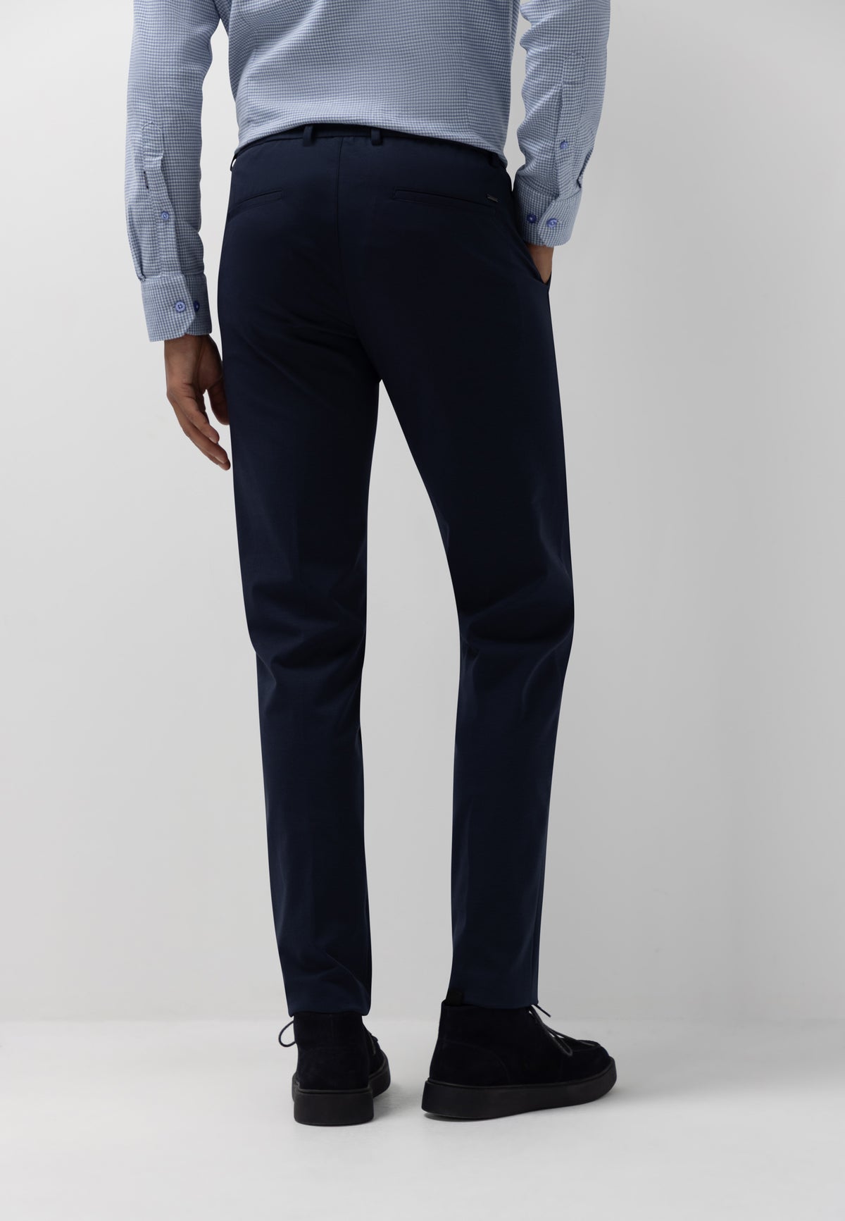NAVIGATOR chino van stretchstof
