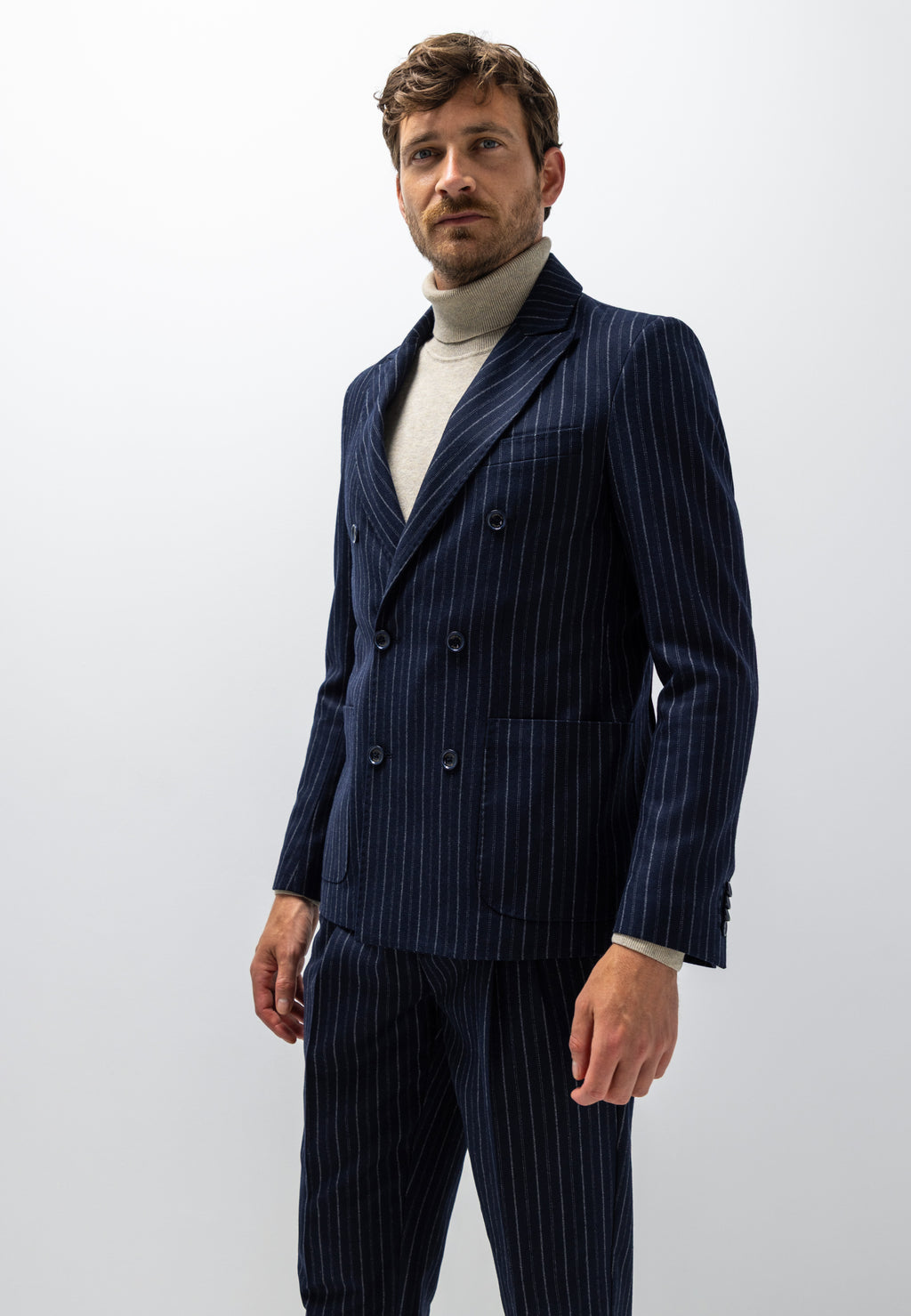 ATELIER blazer met dubbele knoopsluiting