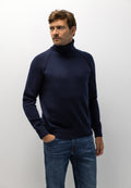 Pull ATELIER en laine à col roulé
