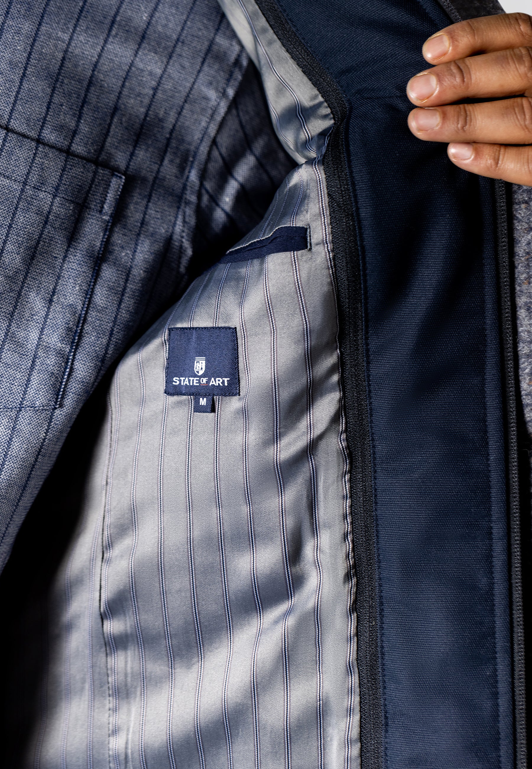 Manteau à carreaux en mélange de laine