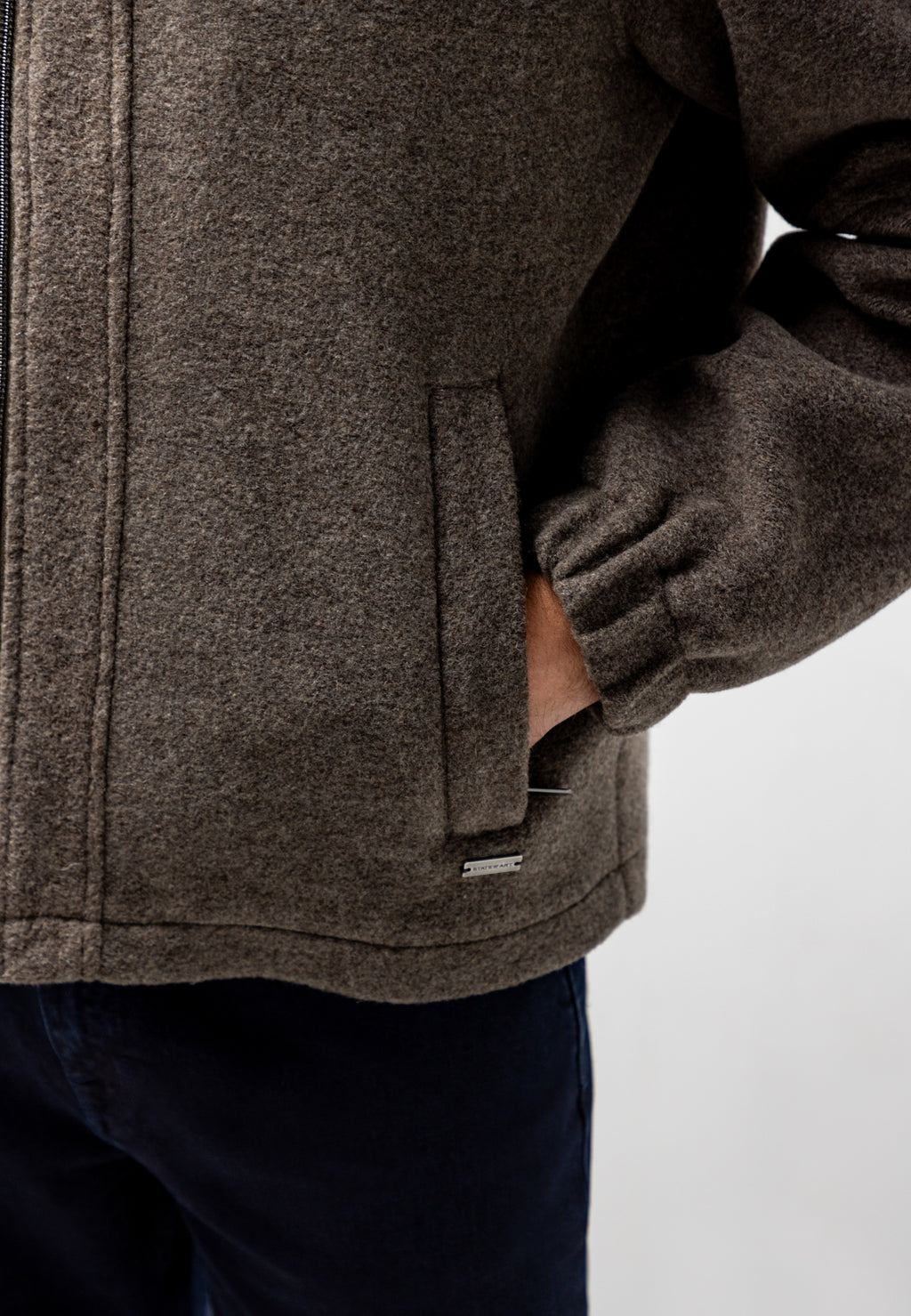 Veste légèrement doublée