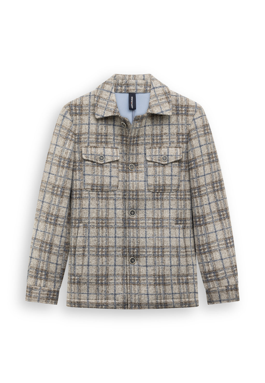 Manteau Lanificio Roma à carreaux