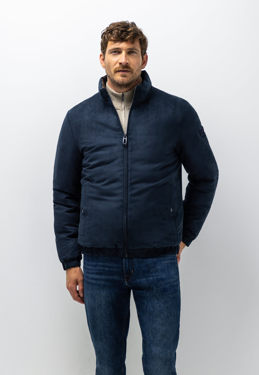 Veste avec poches latérales