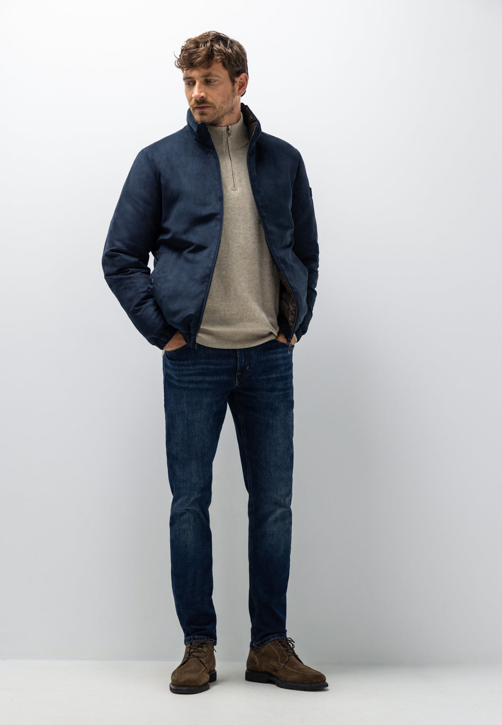 Veste avec poches latérales