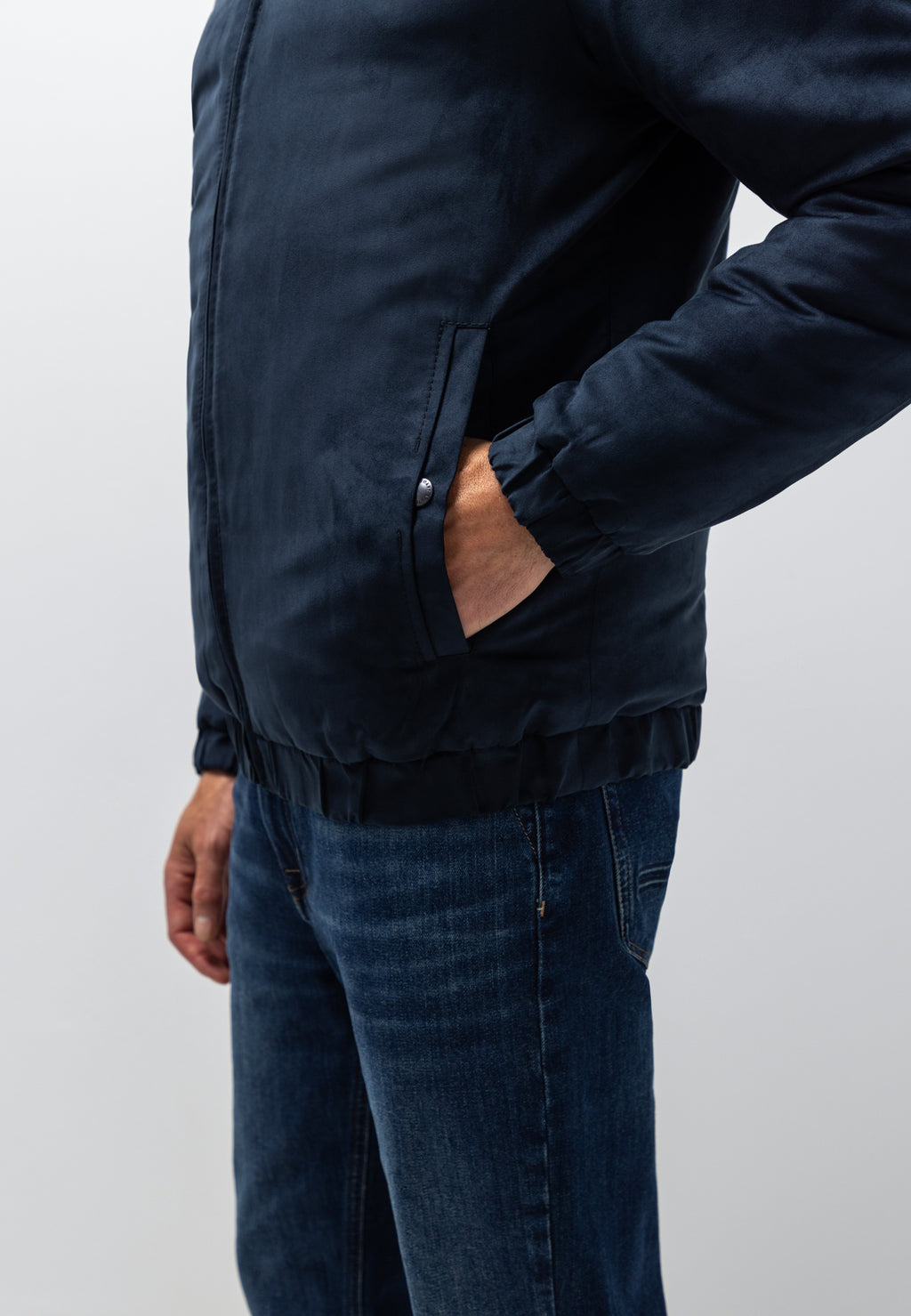 Veste avec poches latérales