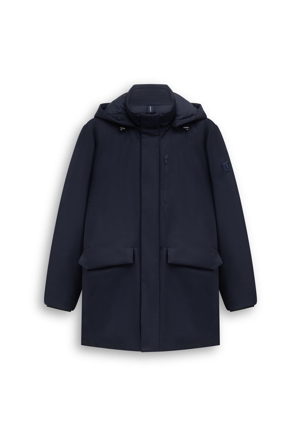 Parka à capuche amovible