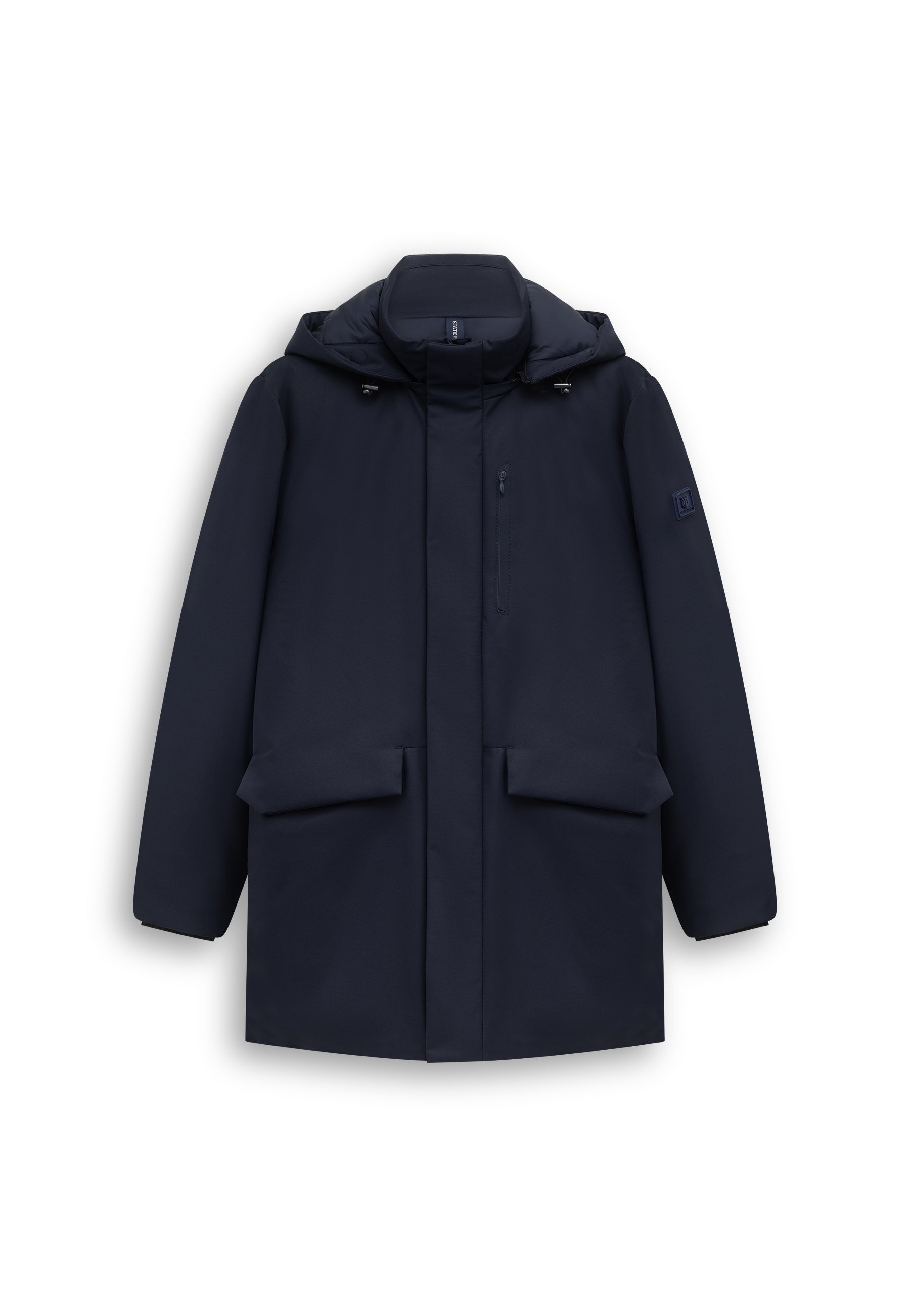 Parka à capuche amovible
