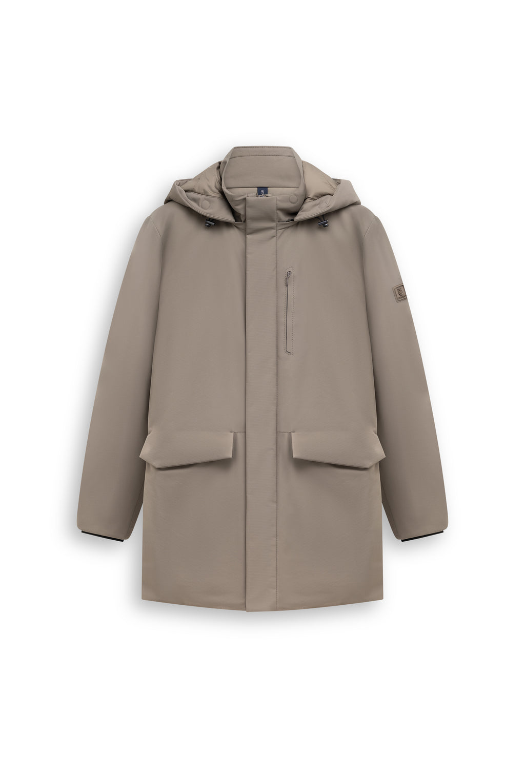 Parka à capuche amovible