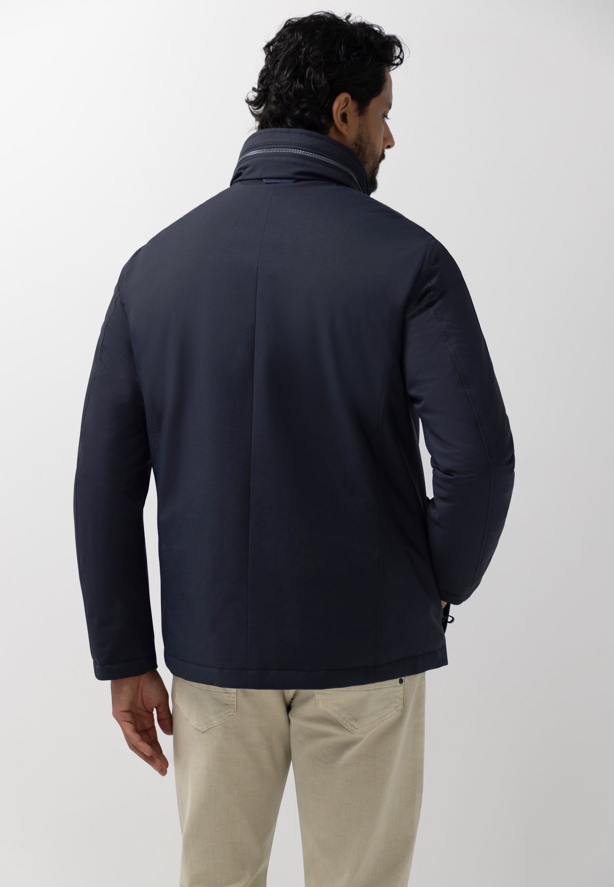 Parka avec empiècement amovible