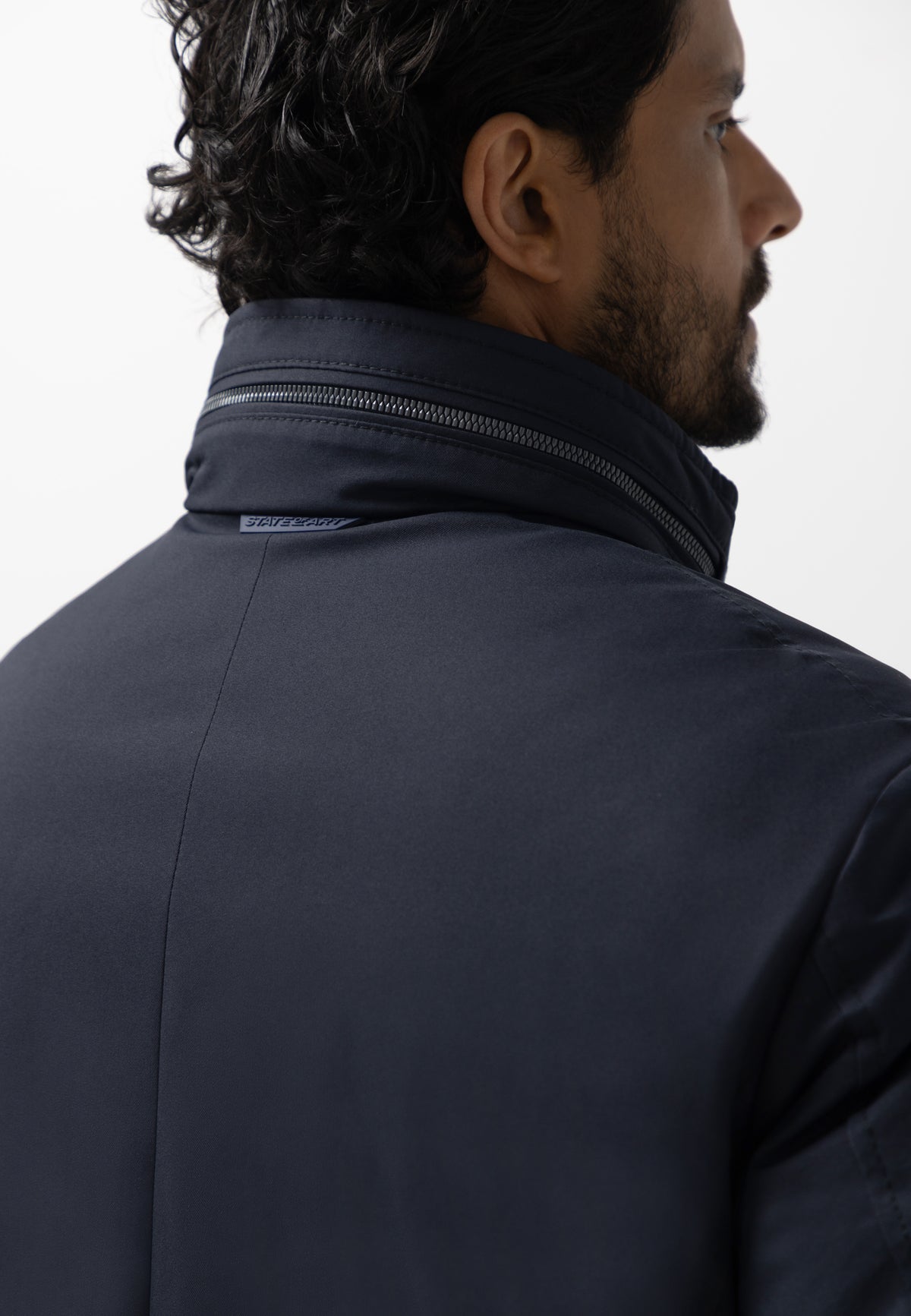 Parka avec empiècement amovible