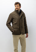 Parka avec empiècement amovible
