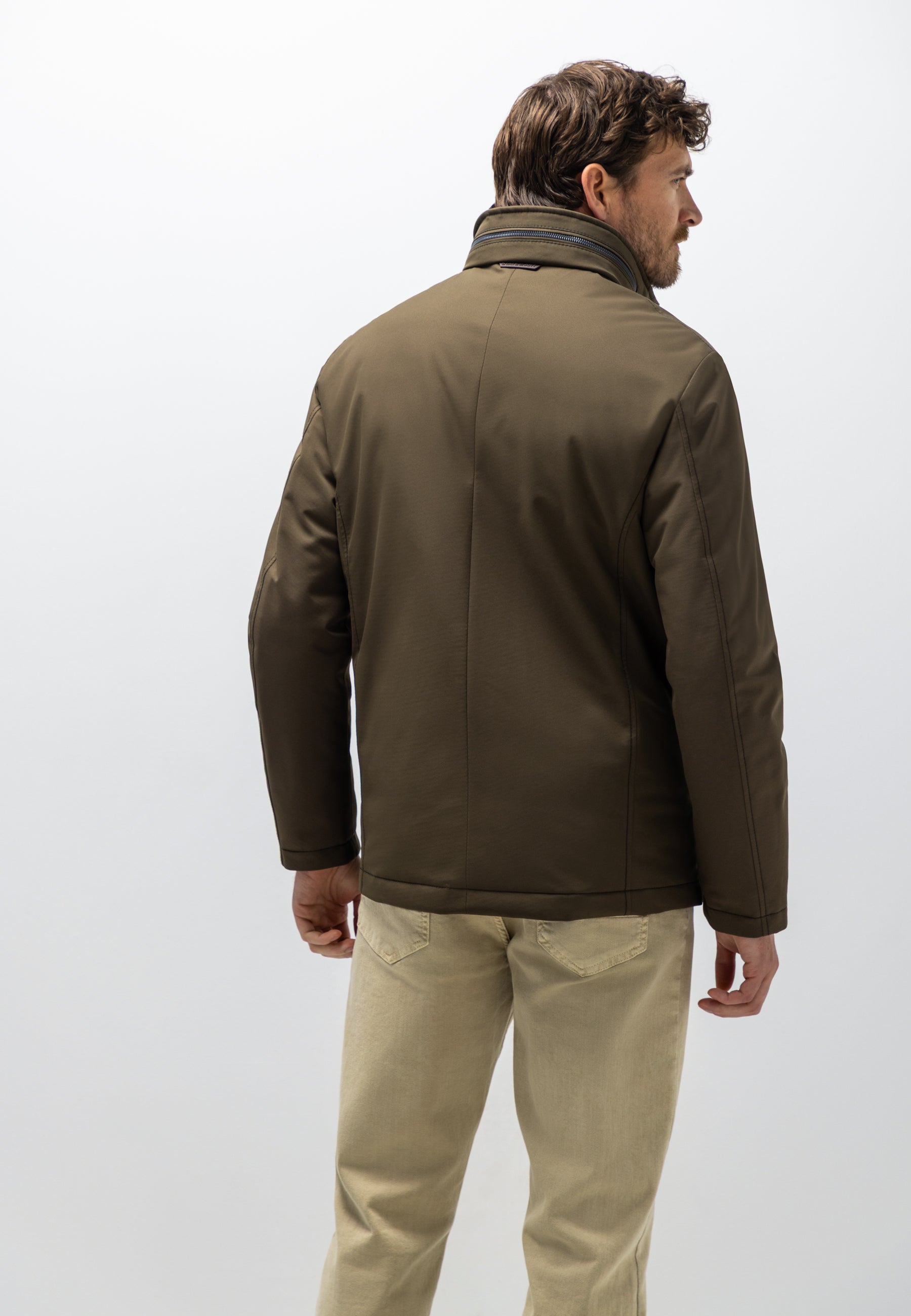 Parka avec empiècement amovible