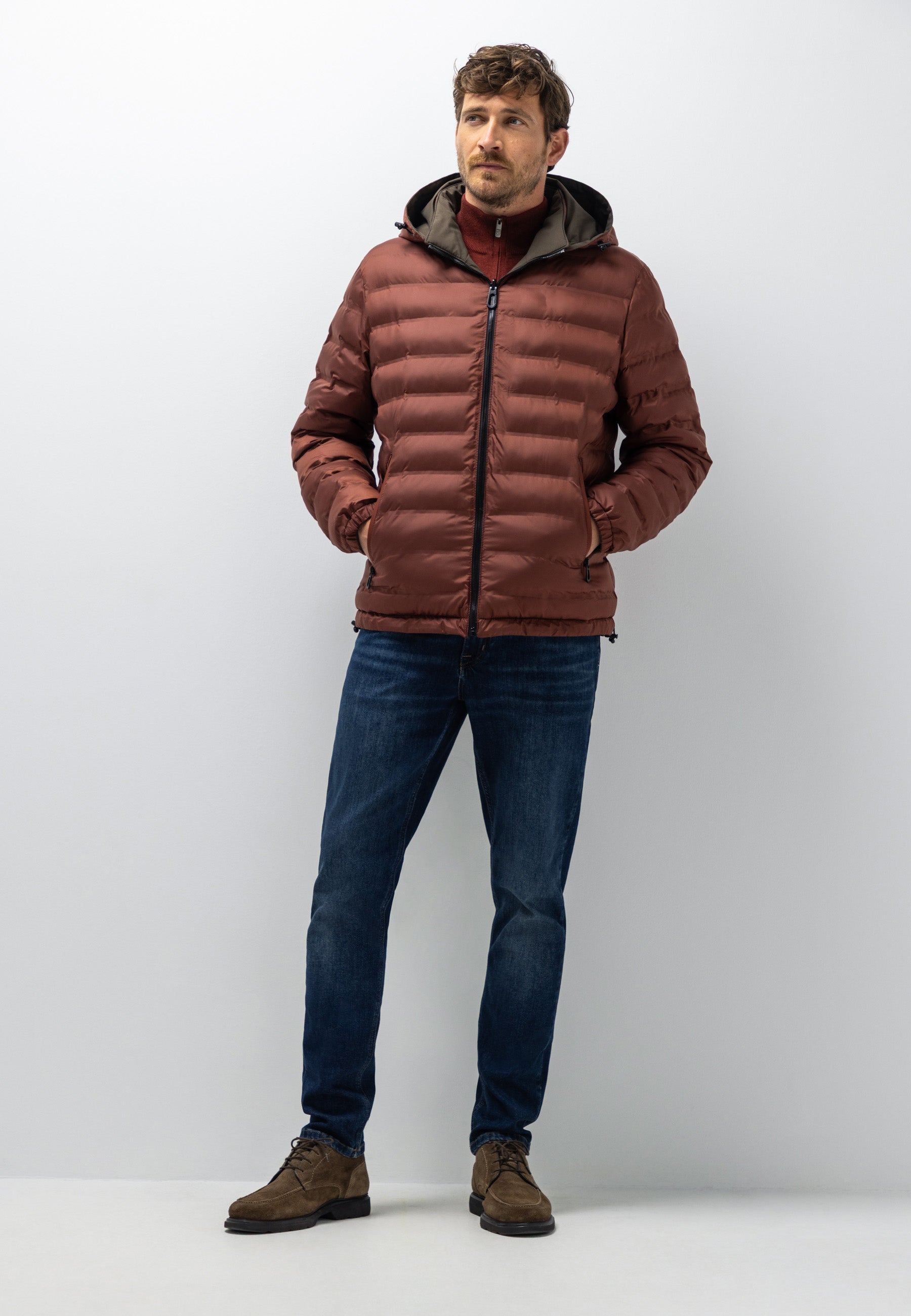 Veste réversible à capuche