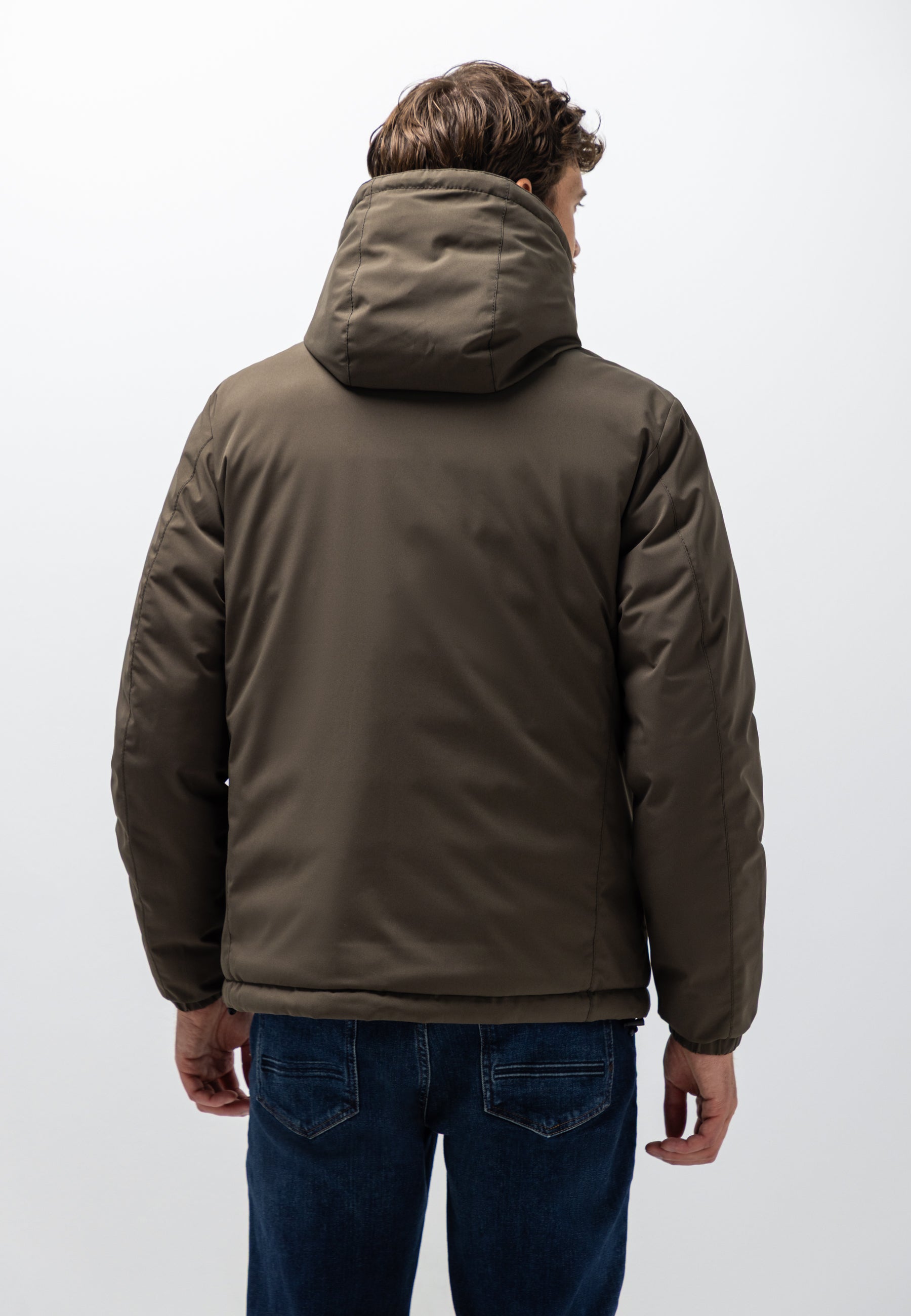 Veste réversible à capuche