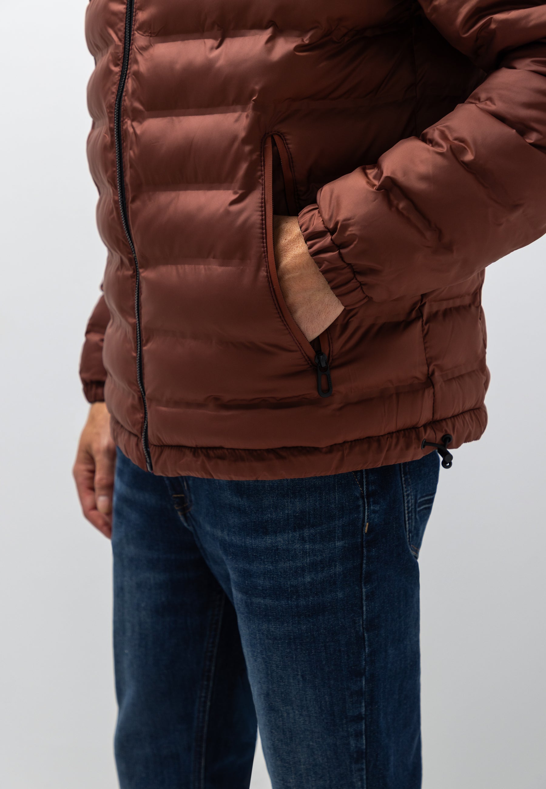 Veste réversible à capuche