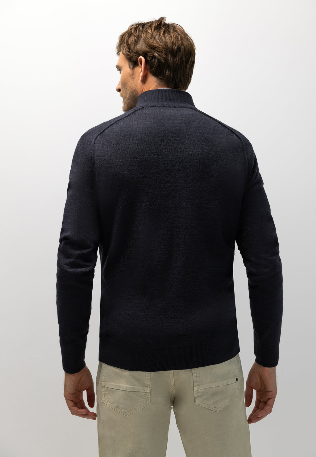 Pull chiné à manches marteau