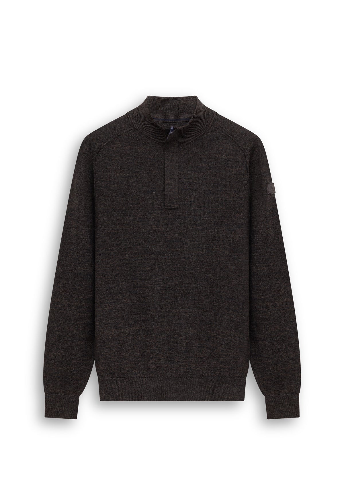 Pull chiné à manches marteau