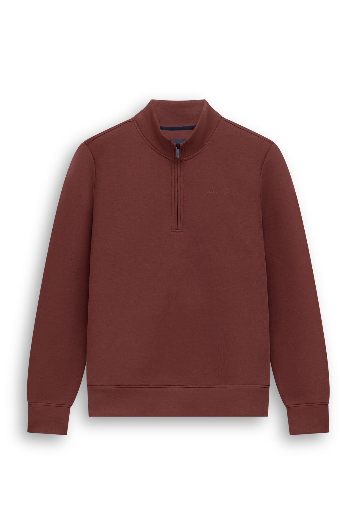 Sweat-shirt à demi-zip