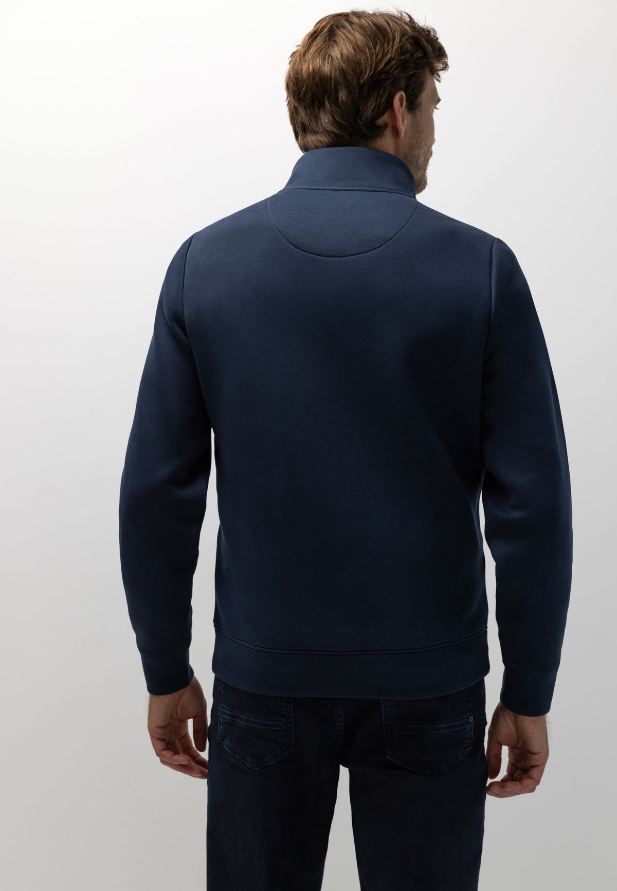 Sweat-shirt à demi-zip