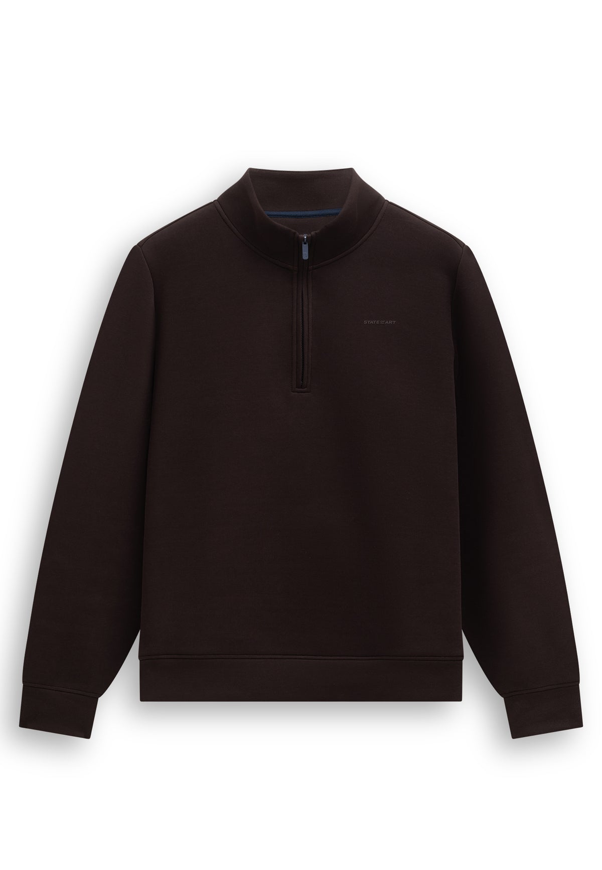 Sweat-shirt à demi-zip