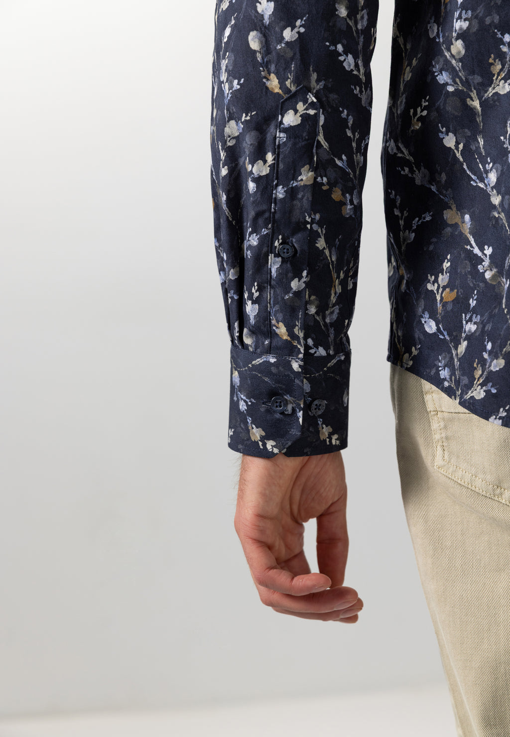 Chemise à imprimé intégral