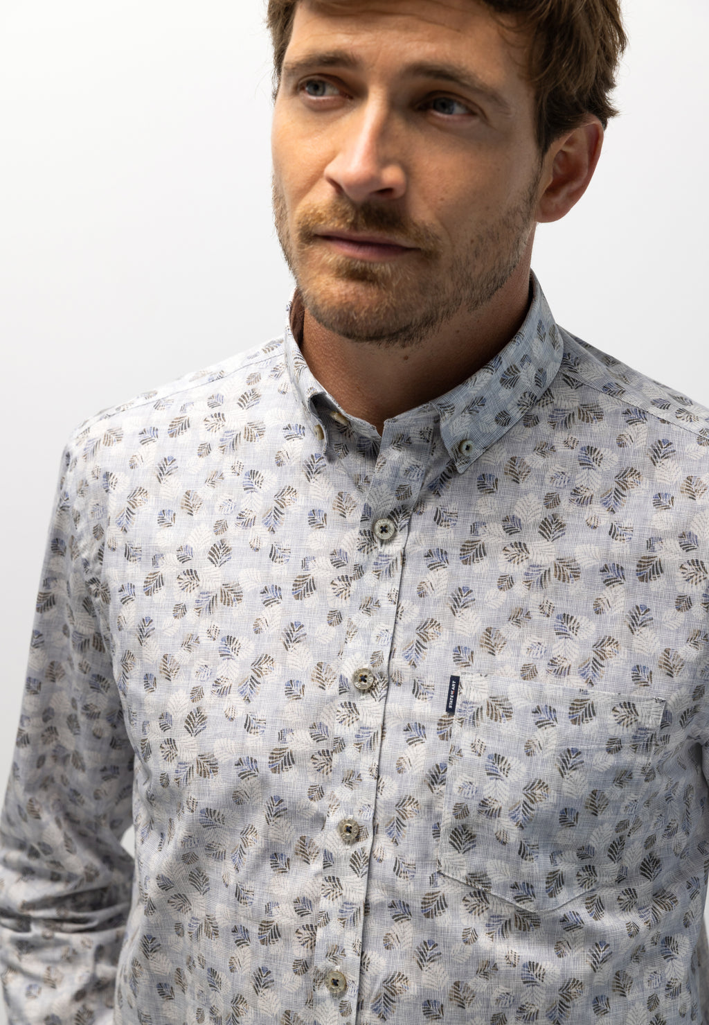 Chemise en coton à imprimé